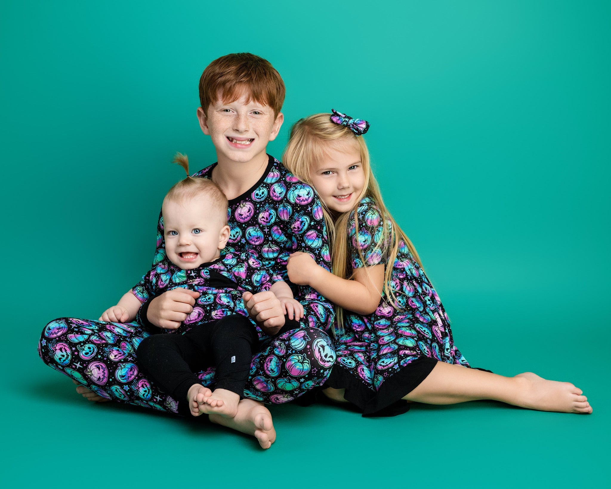 Halloween | Starlight Pumpkins | Bamboo Two-piece Pajamas