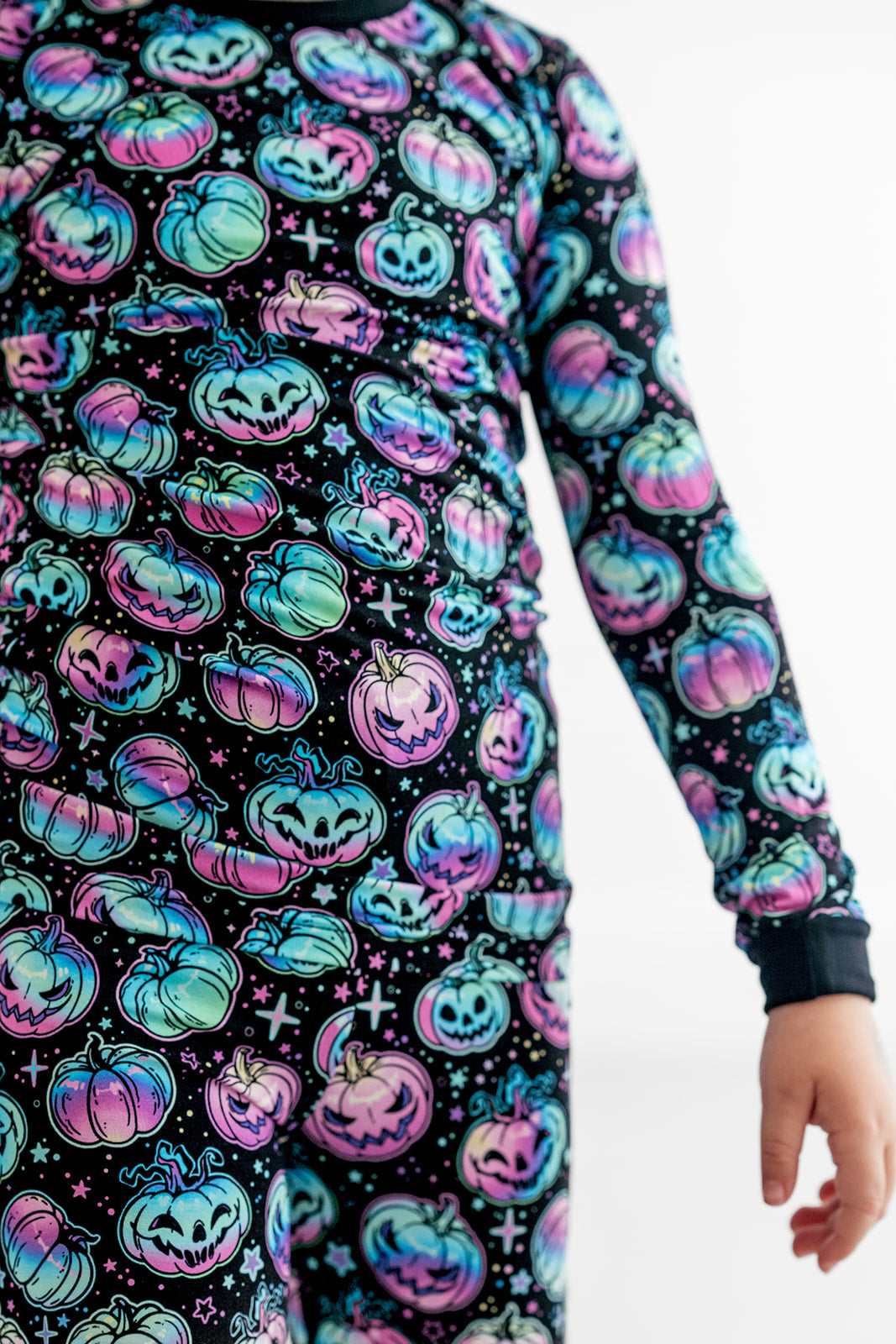 Halloween | Starlight Pumpkins | Bamboo Two-piece Pajamas