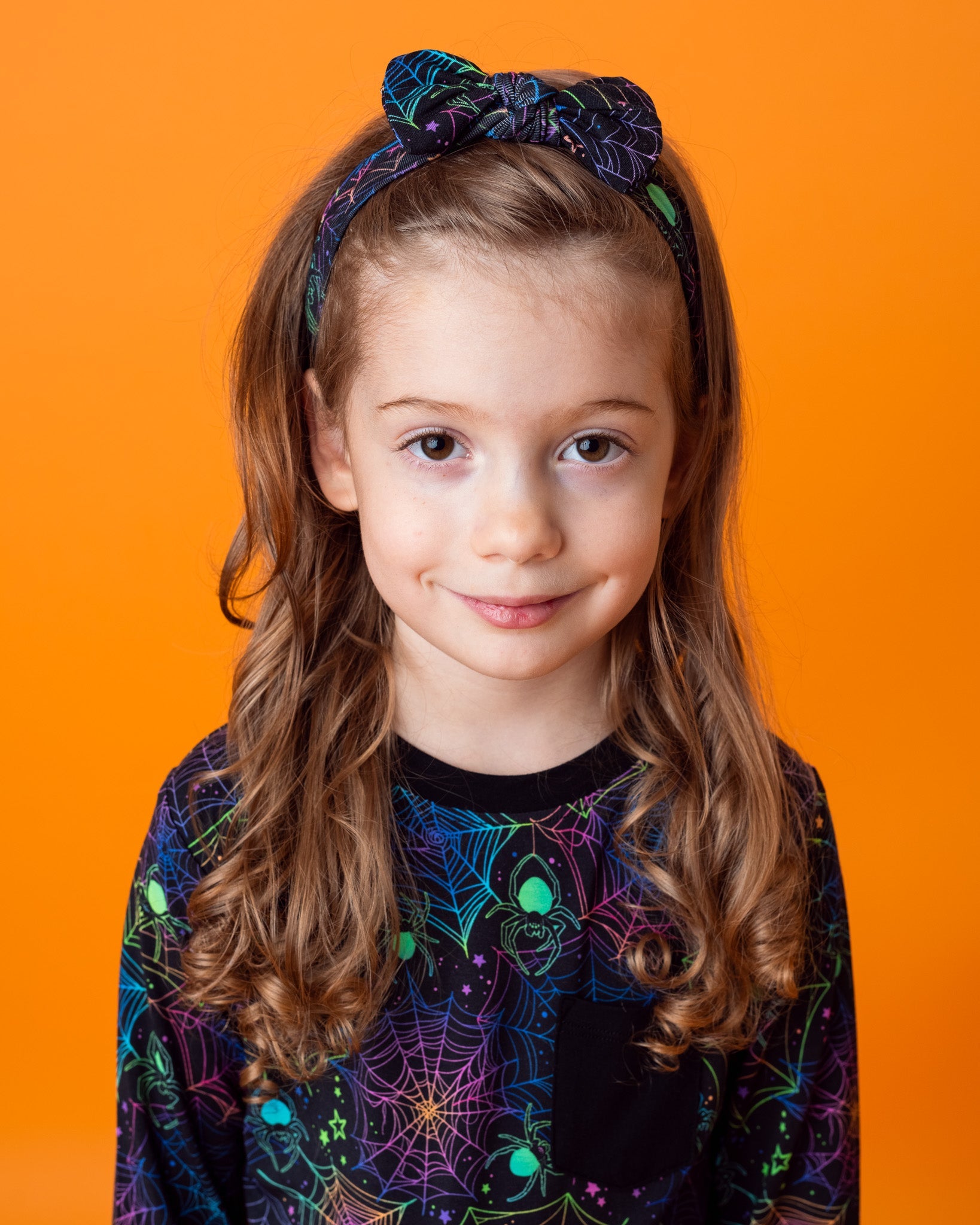 Halloween | Spooky Webs | Bamboo Headband Bow