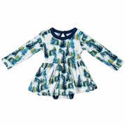 Winter Trees | Bamboo Baby Bodysuit Dress