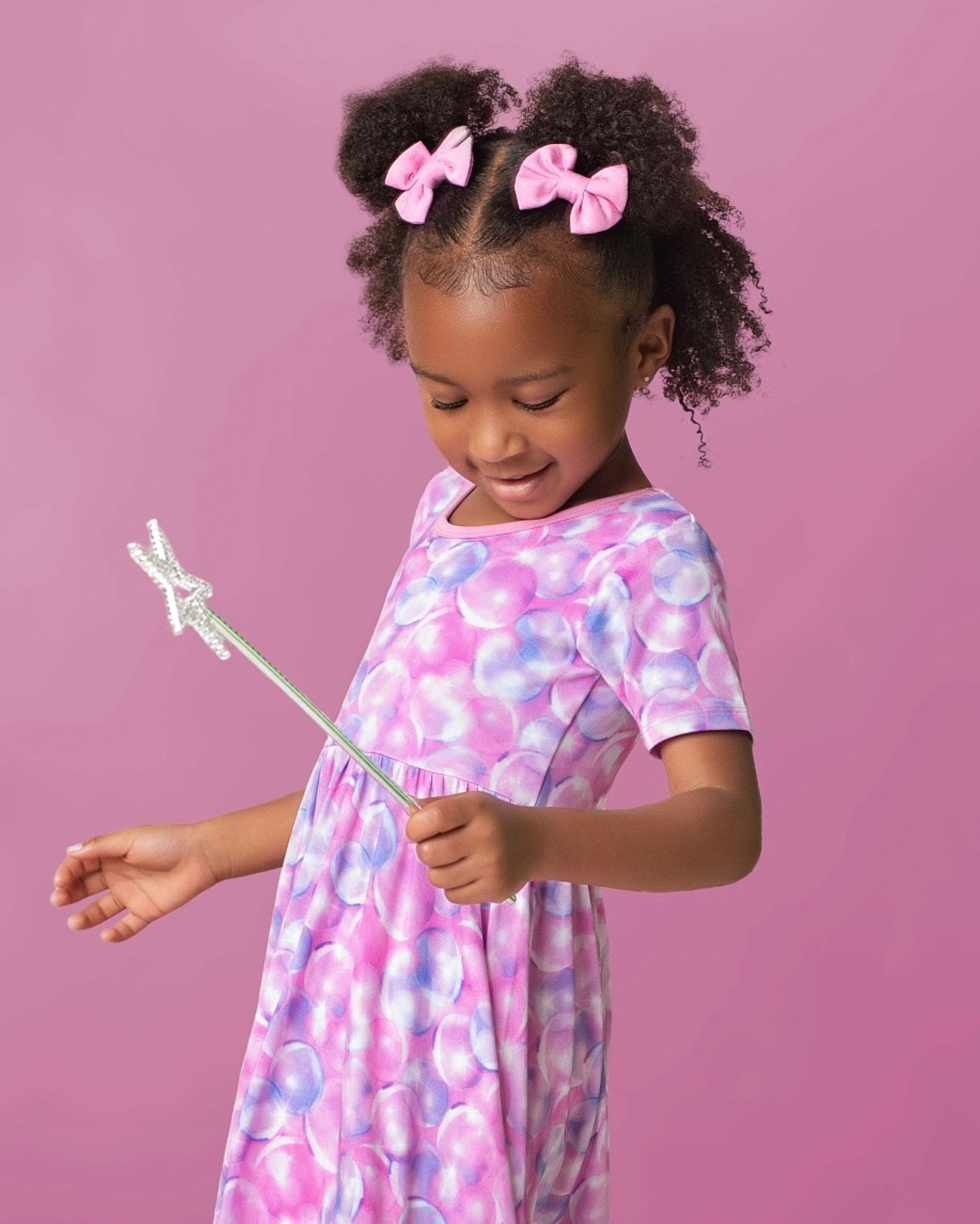 Wicked Cute | Bubble Gum Pink | Pigtail Clip Bows