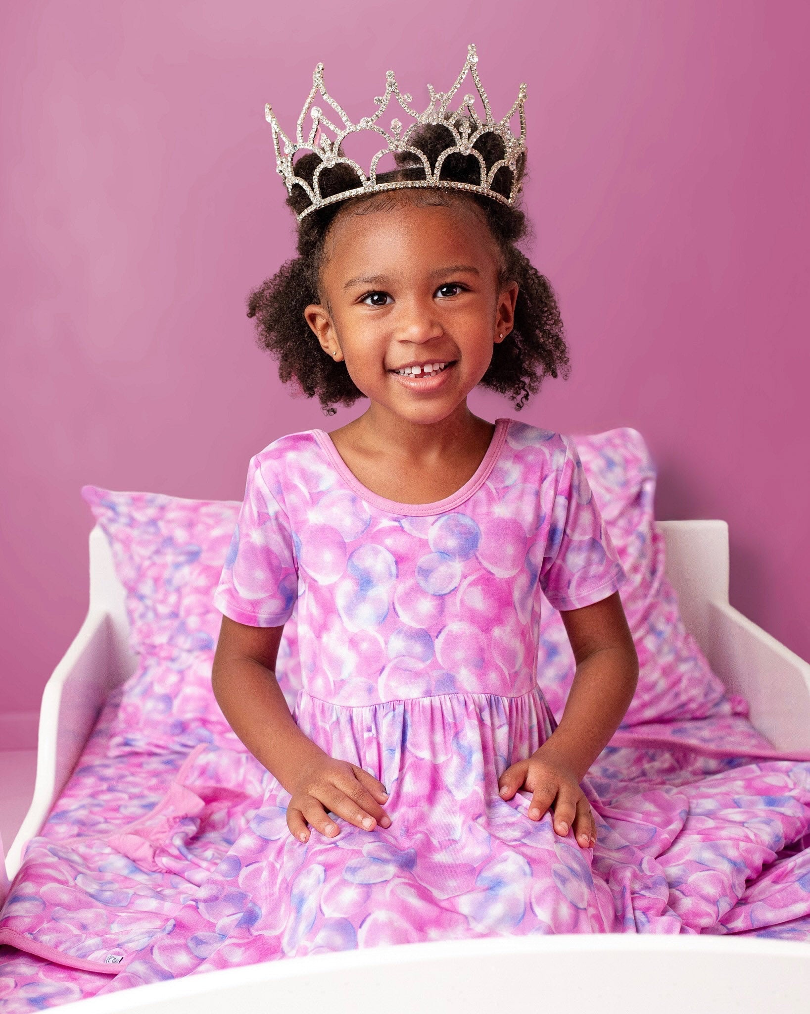 Wicked Cute | Bubbles | Bamboo Crib Sheet