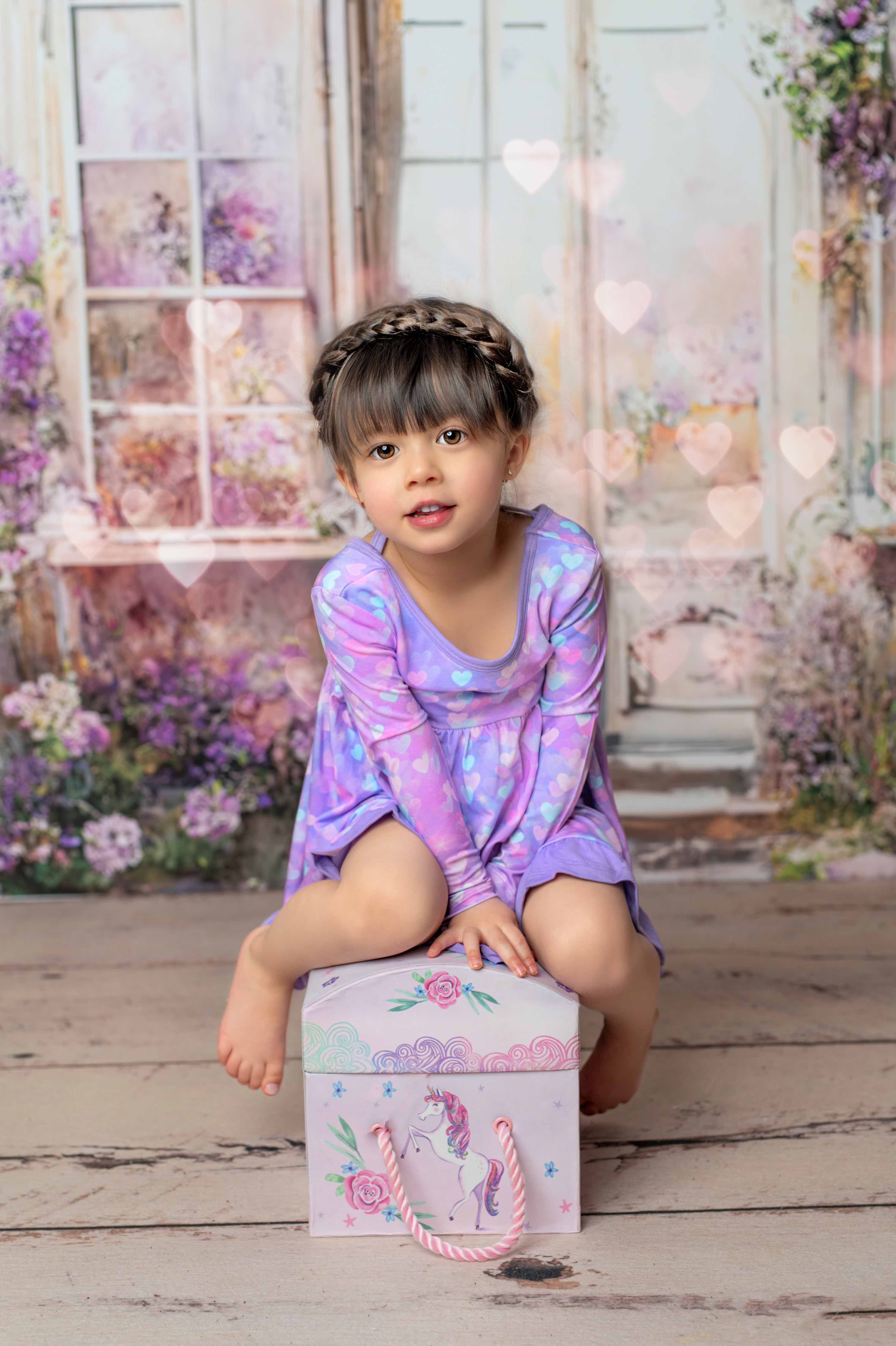 Hearts | Bamboo Ruffle Twirl Dress