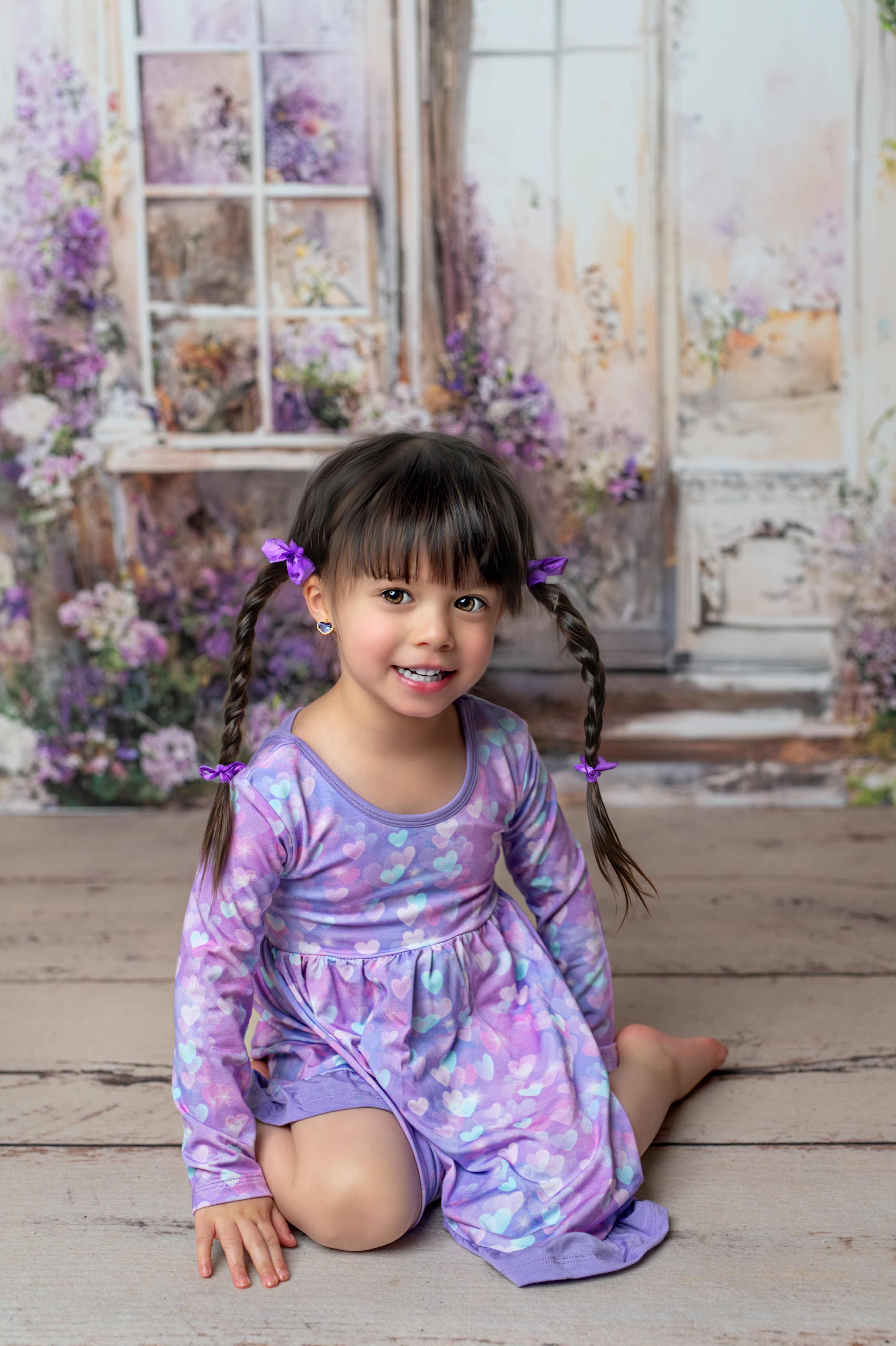 Hearts | Bamboo Ruffle Twirl Dress