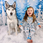 Arctic Huskies | Bamboo Two-piece Pajamas