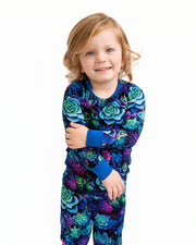 Electric Succulents | Bamboo Two-piece Pajamas