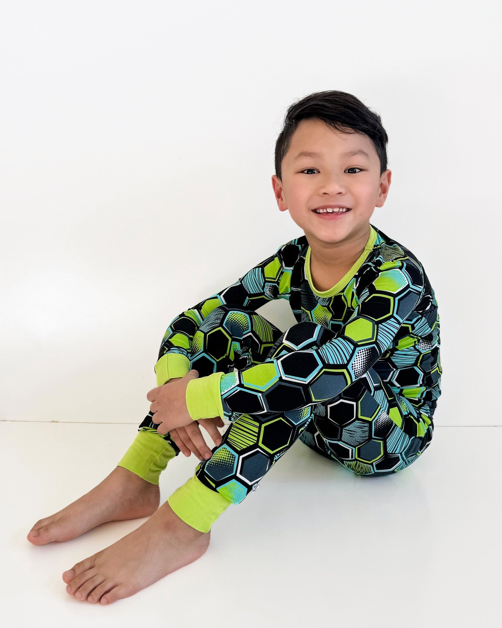 Blitz | Two-piece Bamboo Long Sleeve Toddler & Kids Pajamas