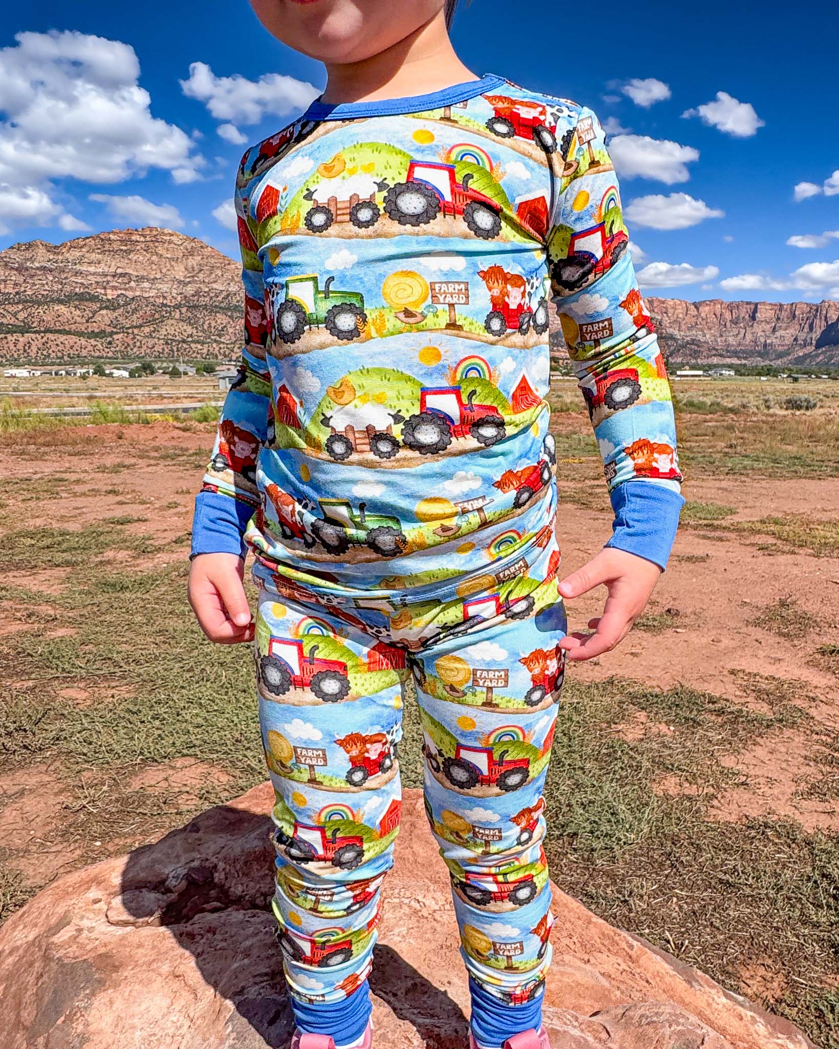 Farm Friends | Bamboo Two-piece Pajamas