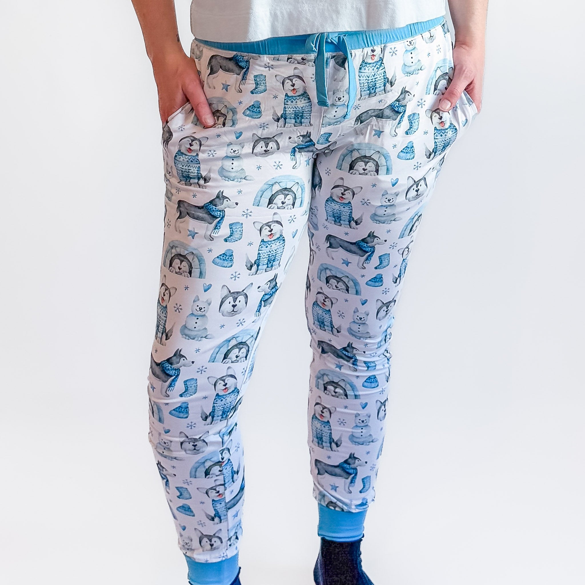 Arctic Huskies | Women's Bamboo Joggers