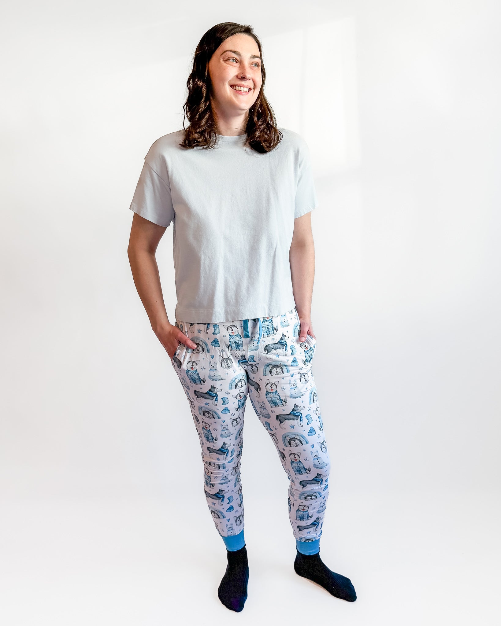 Arctic Huskies | Women's Bamboo Joggers