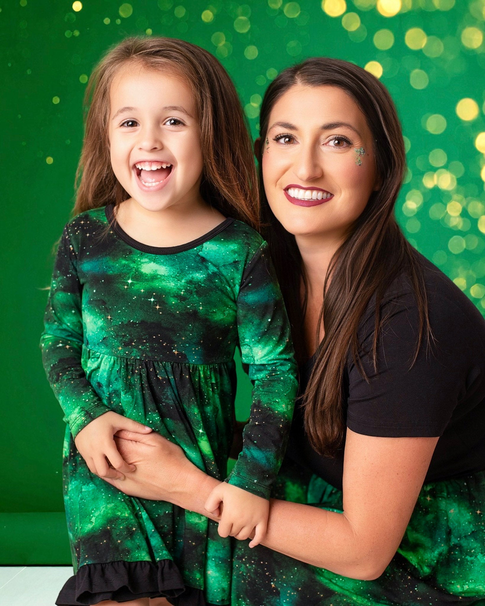 Wicked Cute | Green Galaxy Elixir | Women's Bamboo Dress