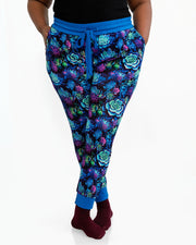 Electric Succulents | Women’s Bamboo Joggers