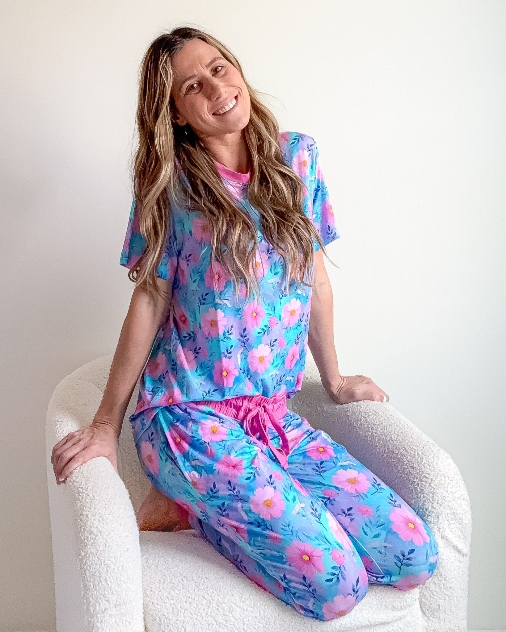 Dreamy Cosmos | Women's Bamboo Jogger Pajama Pants