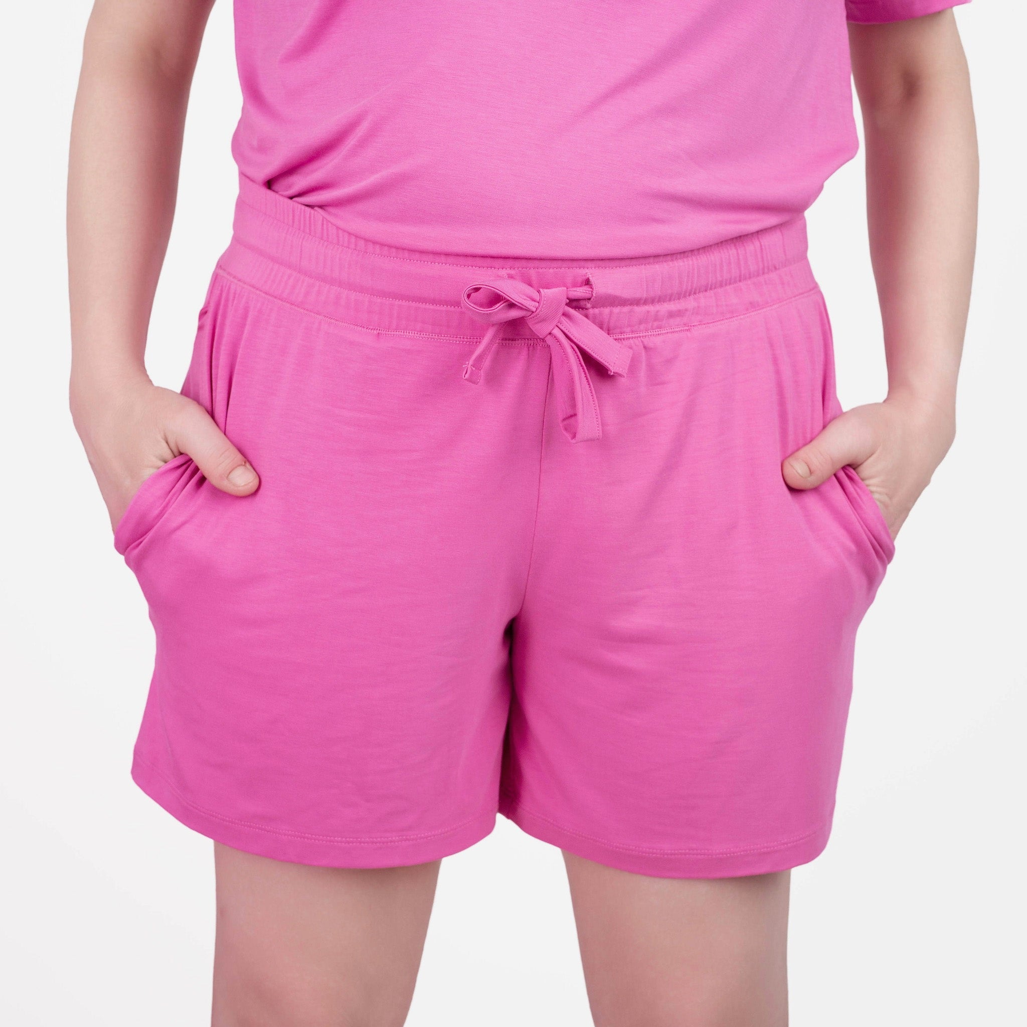 Fuchsia | Women's Bamboo Pajama Shorts