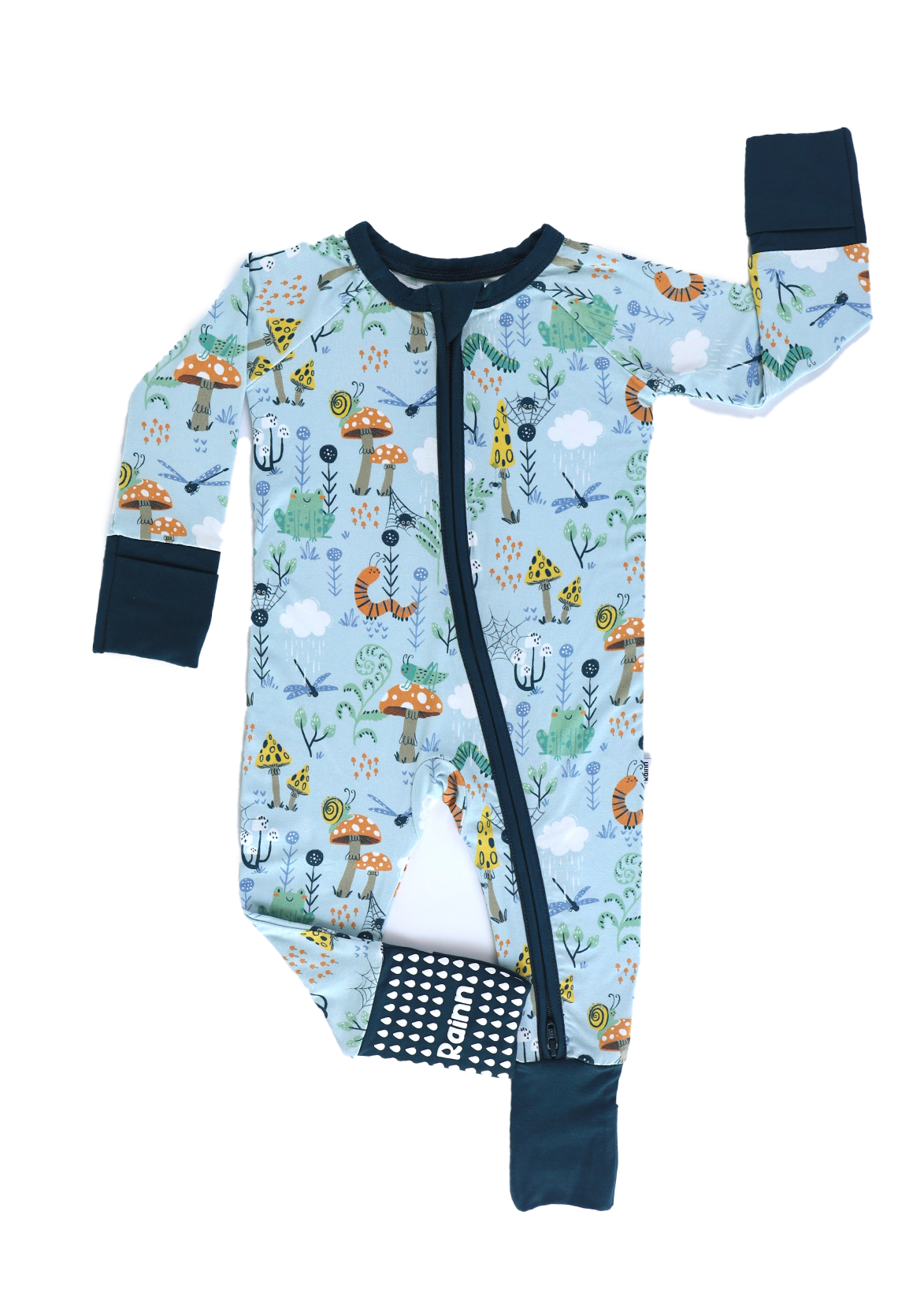 Bamboo Zipp Jammies - Critter Hollow