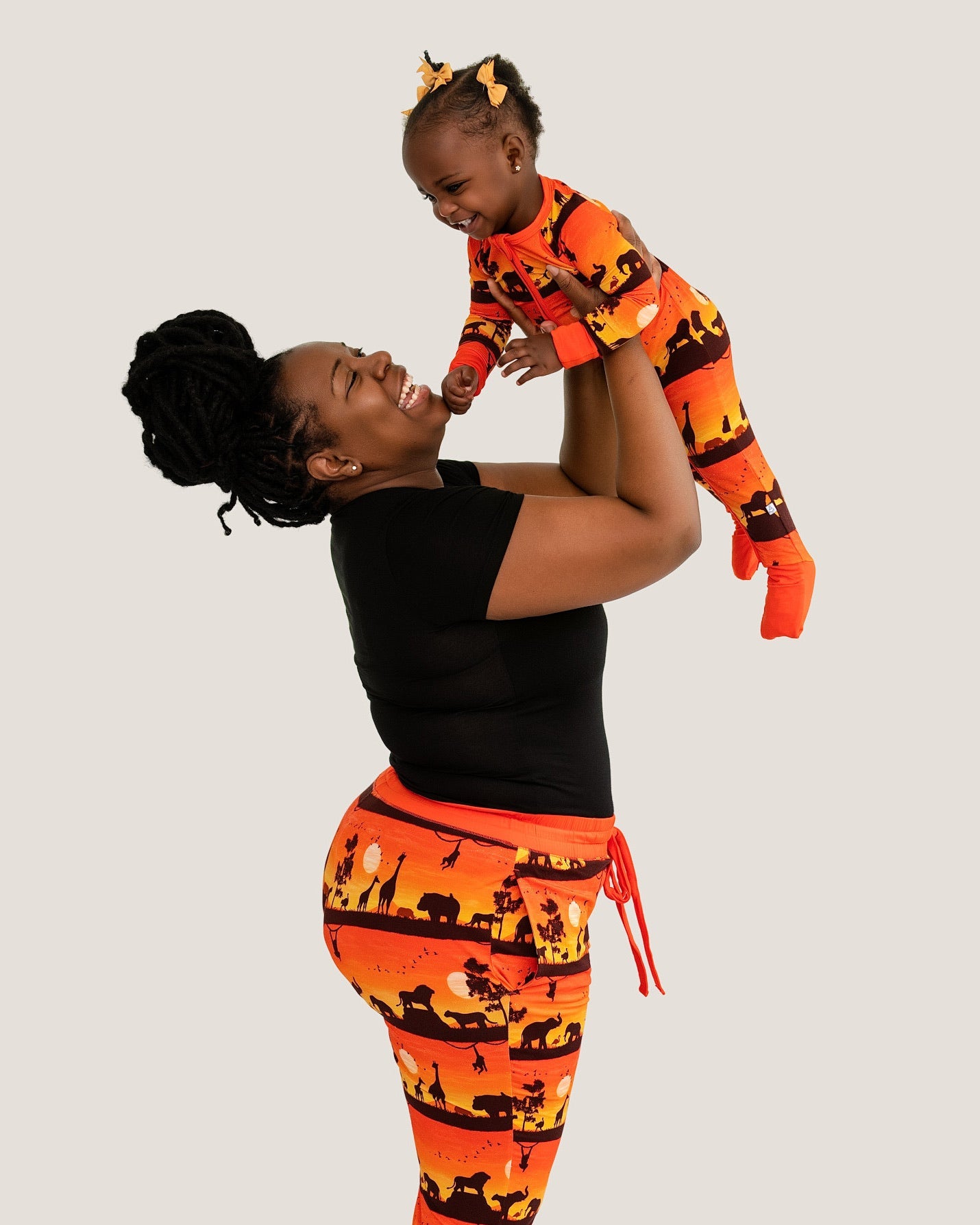 Sunset Safari | Bamboo Zipper Pajamas