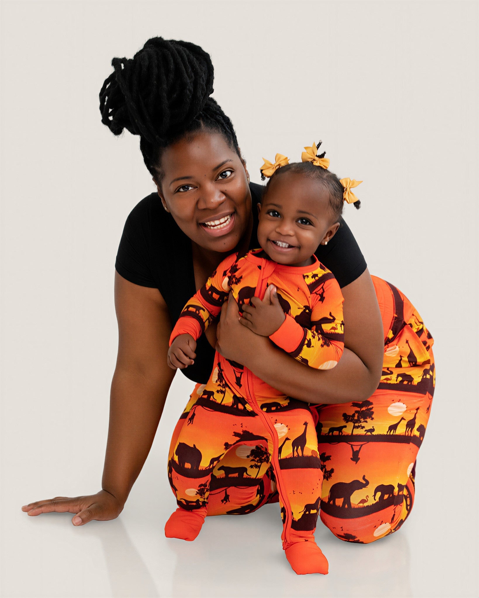 Sunset Safari | Bamboo Zipper Pajamas