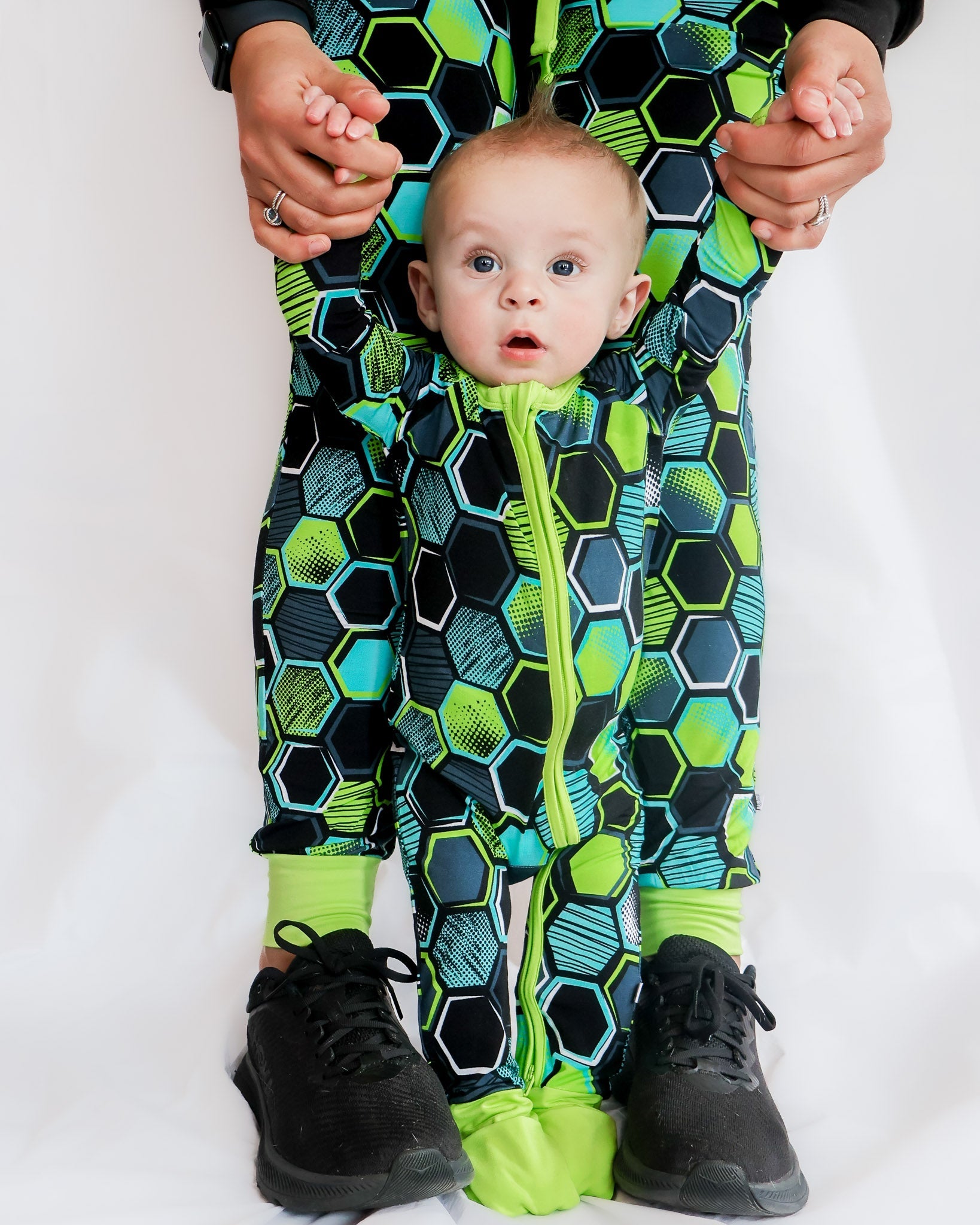 Blitz | Convertible Bamboo Zipper Baby Pajamas