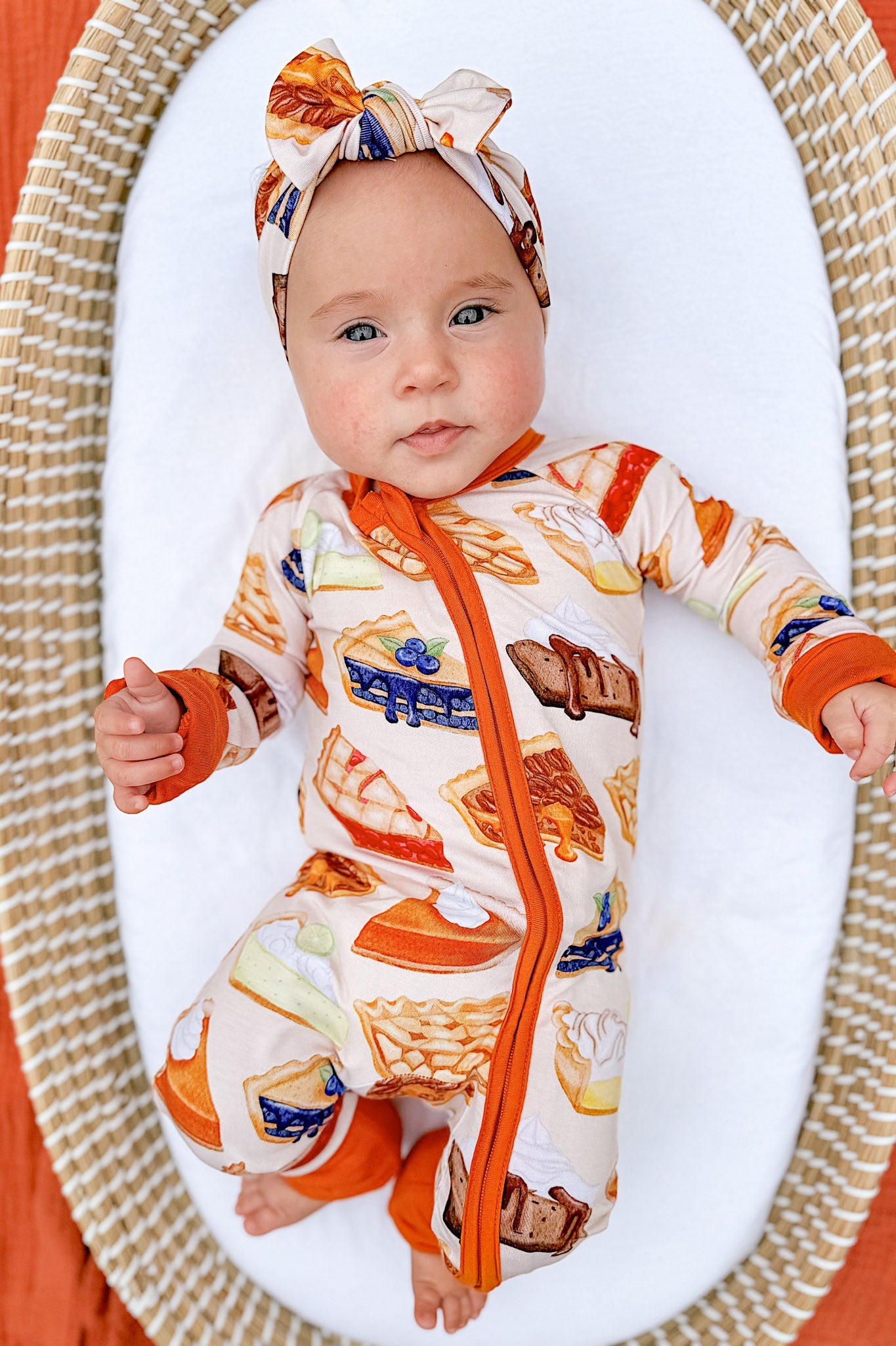 Slice Of Pie | Bamboo Zipper Pajamas