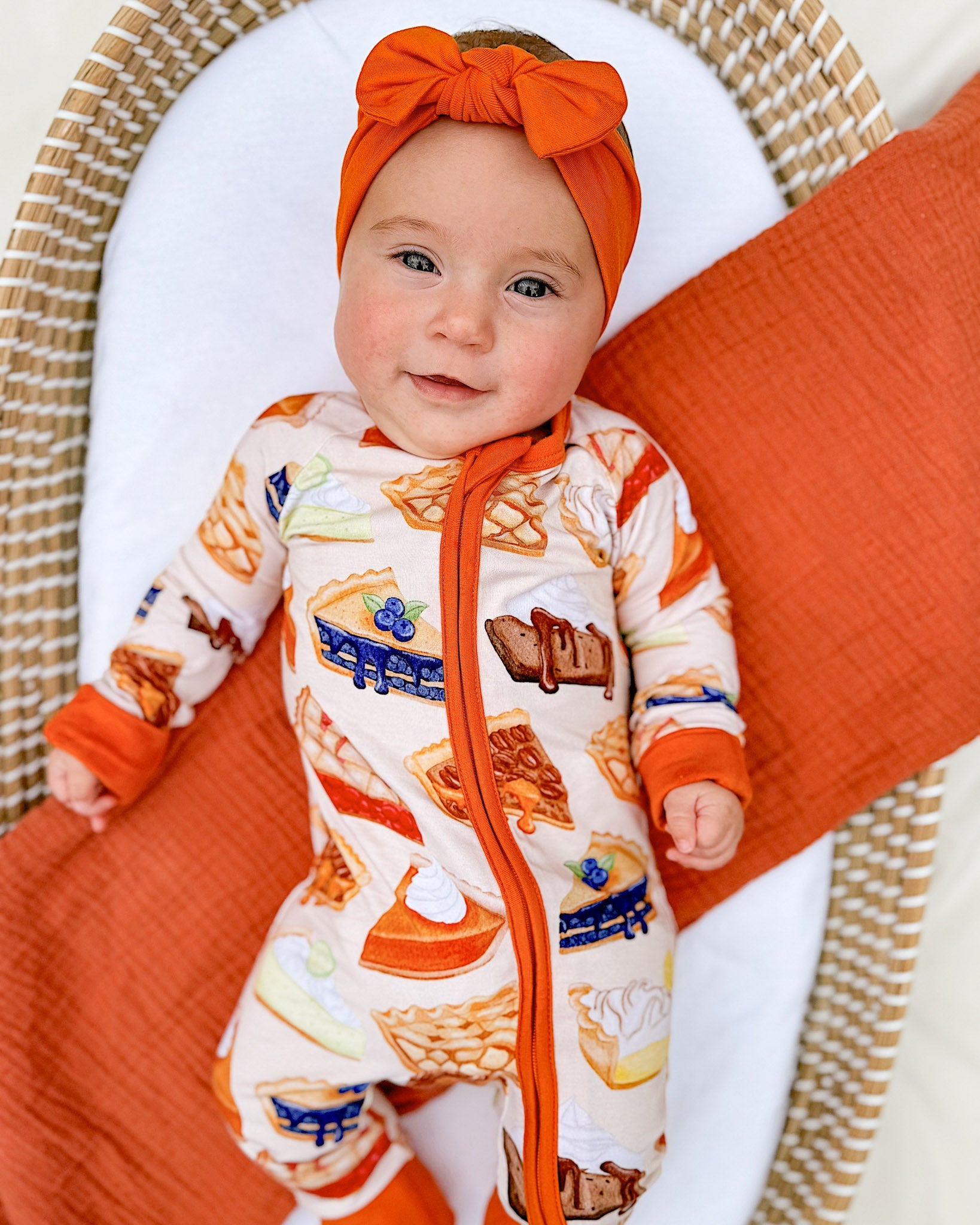 Slice Of Pie | Bamboo Zipper Pajamas