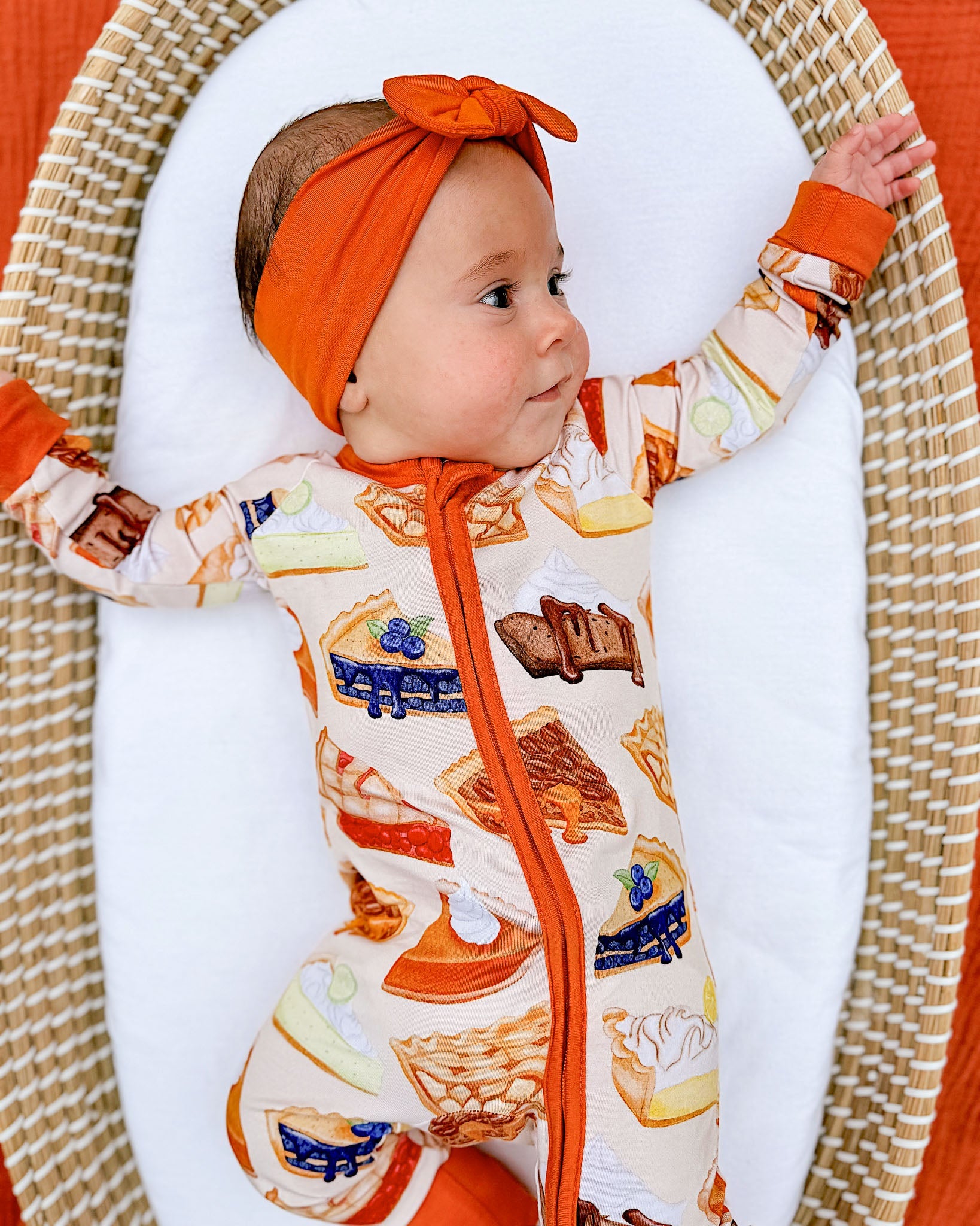 Slice Of Pie | Bamboo Zipper Pajamas