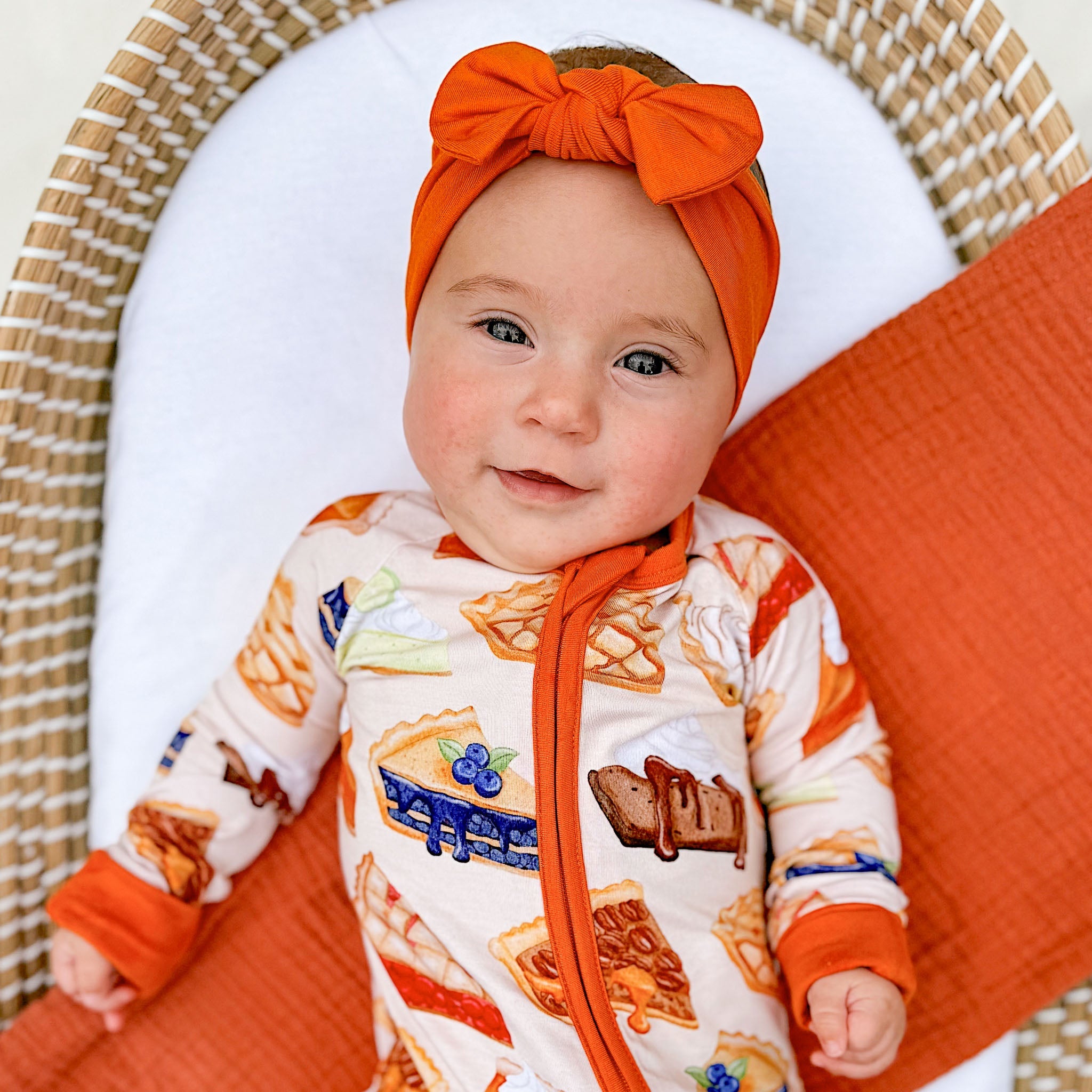 Pumpkin Spice | Bamboo Headband Bow