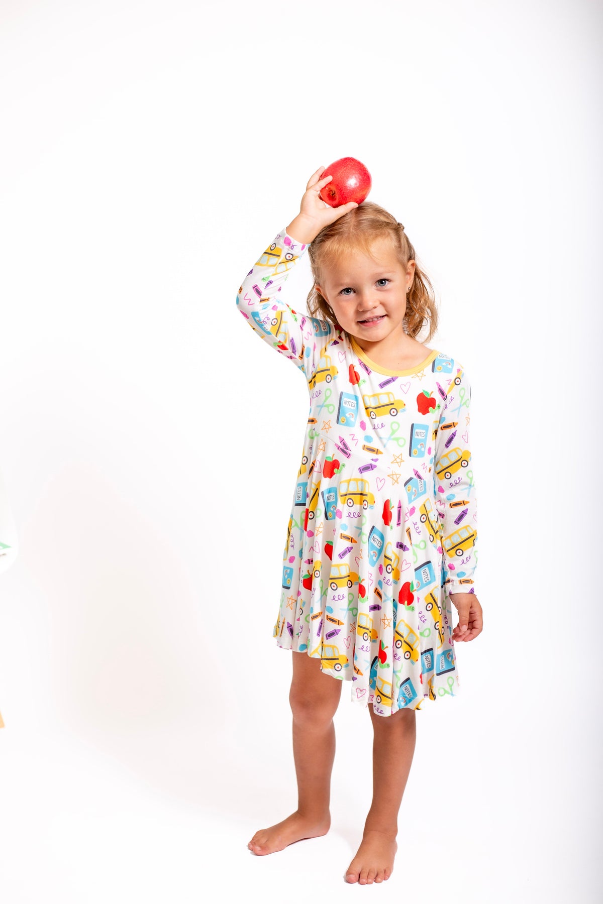 My First Day Of School Twirl Dress | Girls Back To School