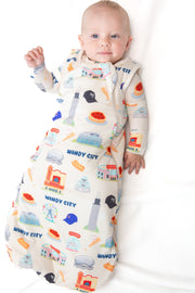 My First Windy City Bamboo Sleep Sack | Limited Edition Chicago Baby Sleep Bag