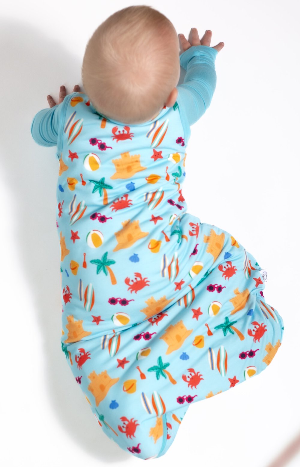 My First Beach Day:beach Baby Sleep Sack | Soft Breathable Wearable Blanket |