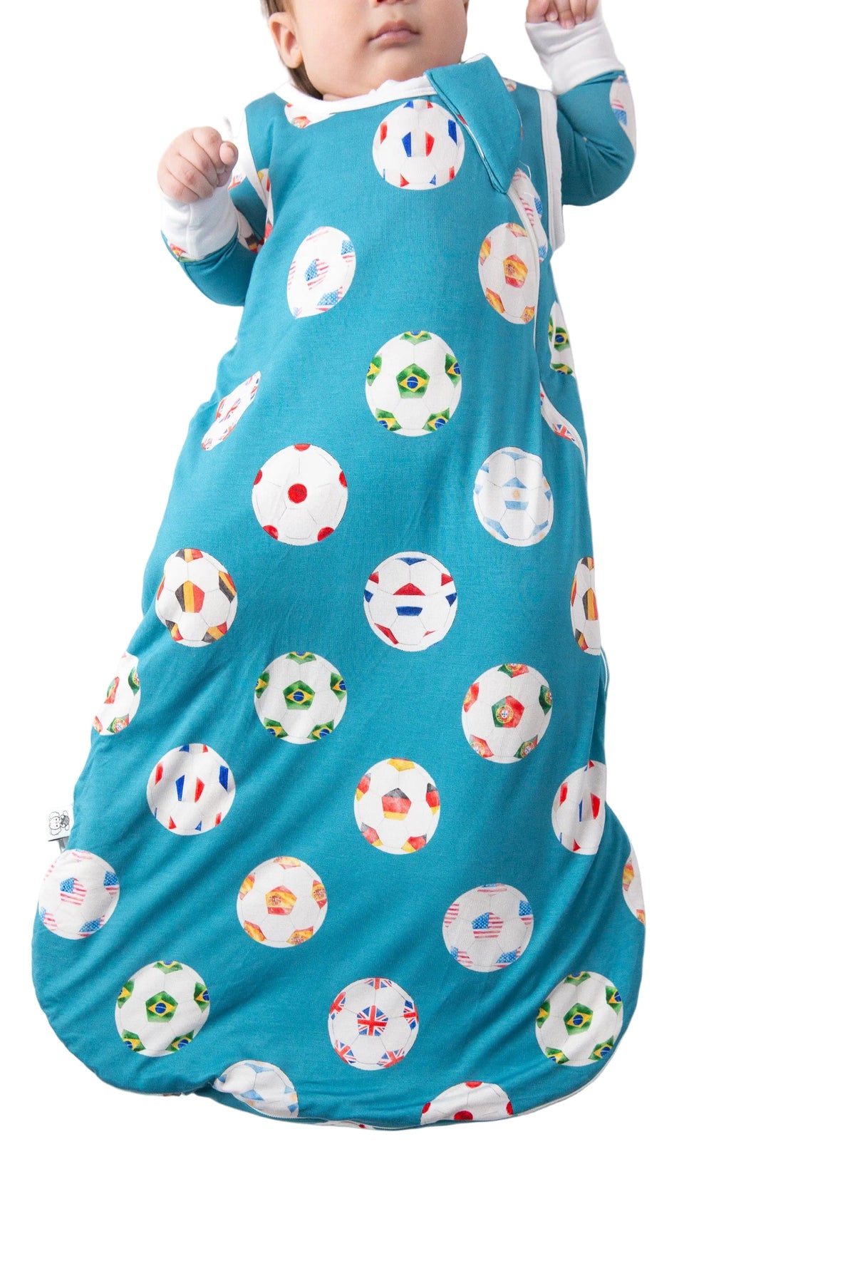 My First Soccer Outfit Bamboo | Baby Soccer Sleep Sack