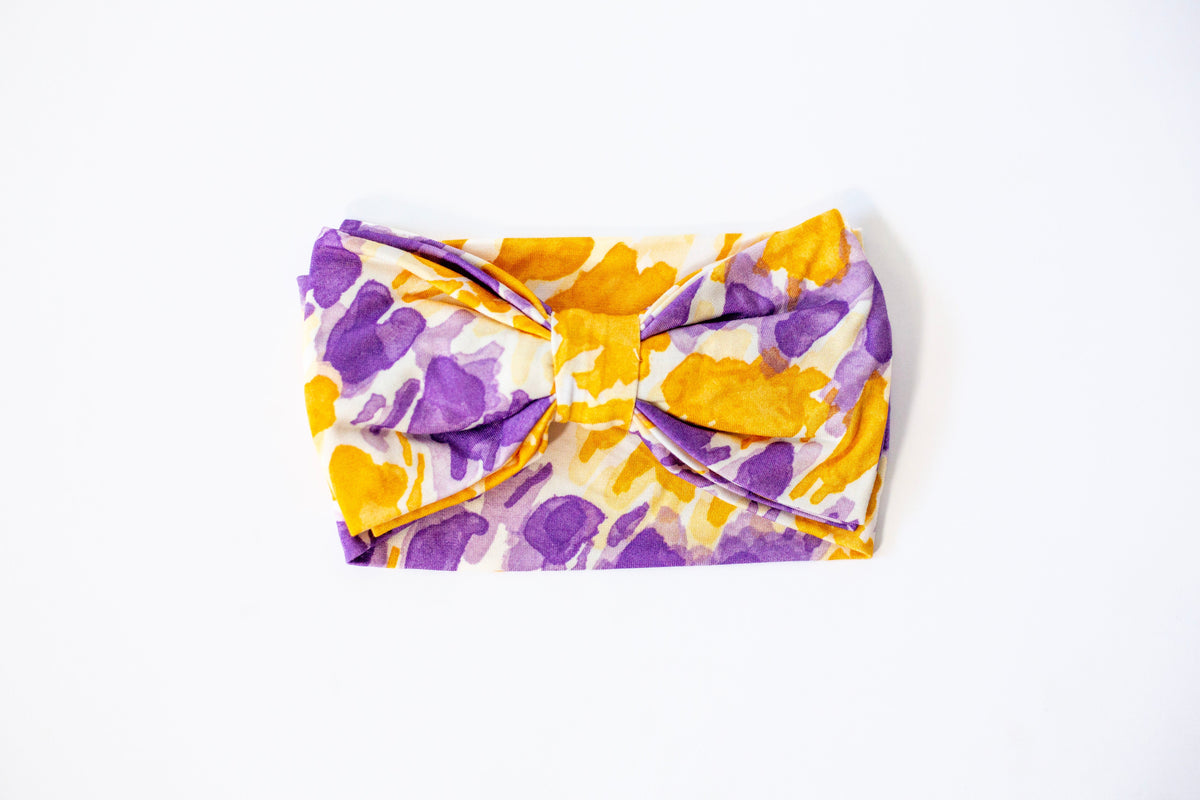Tie Dye Baby Hairband | Soft Stretch Headband For Girls |