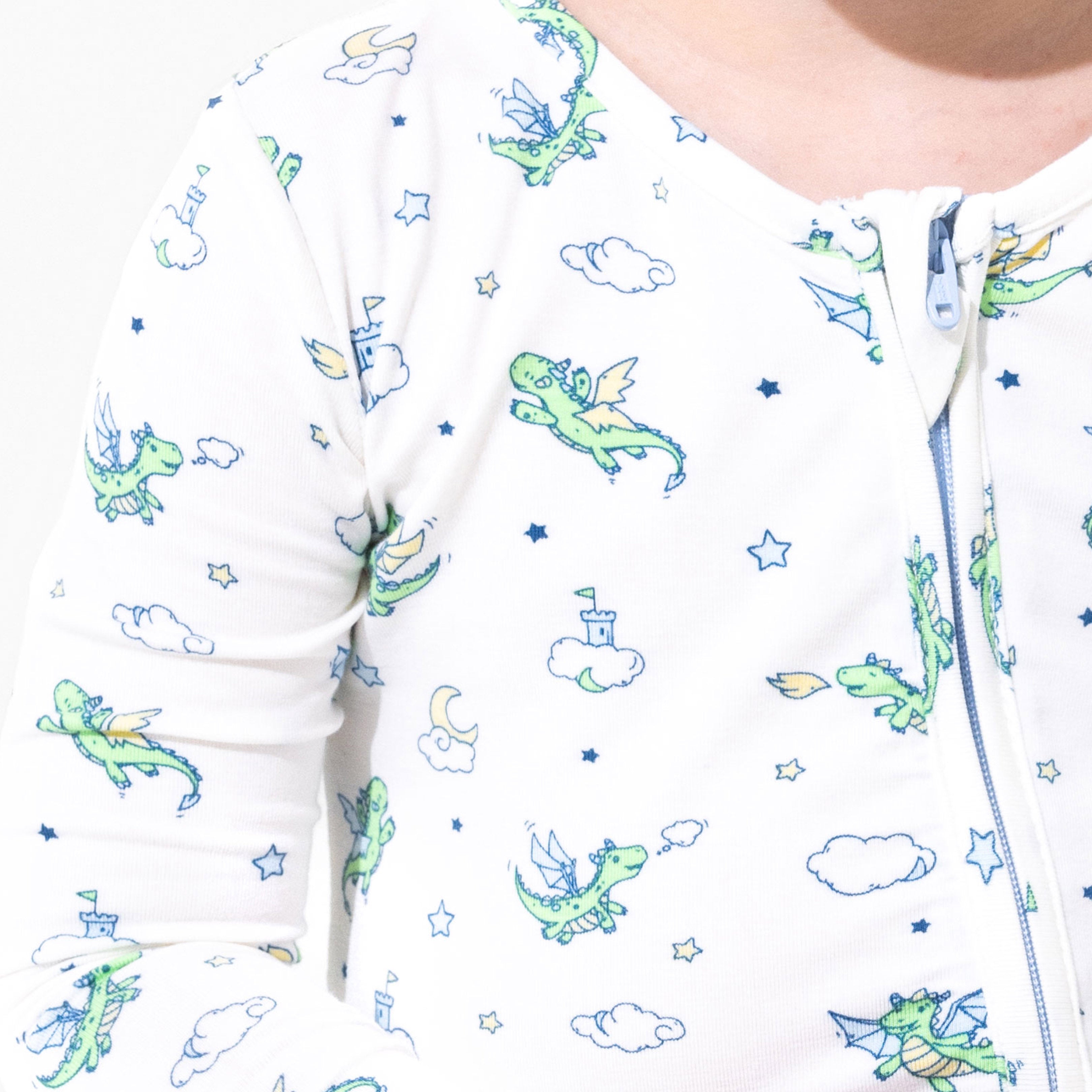 Dragon Bamboo Convertible Footie