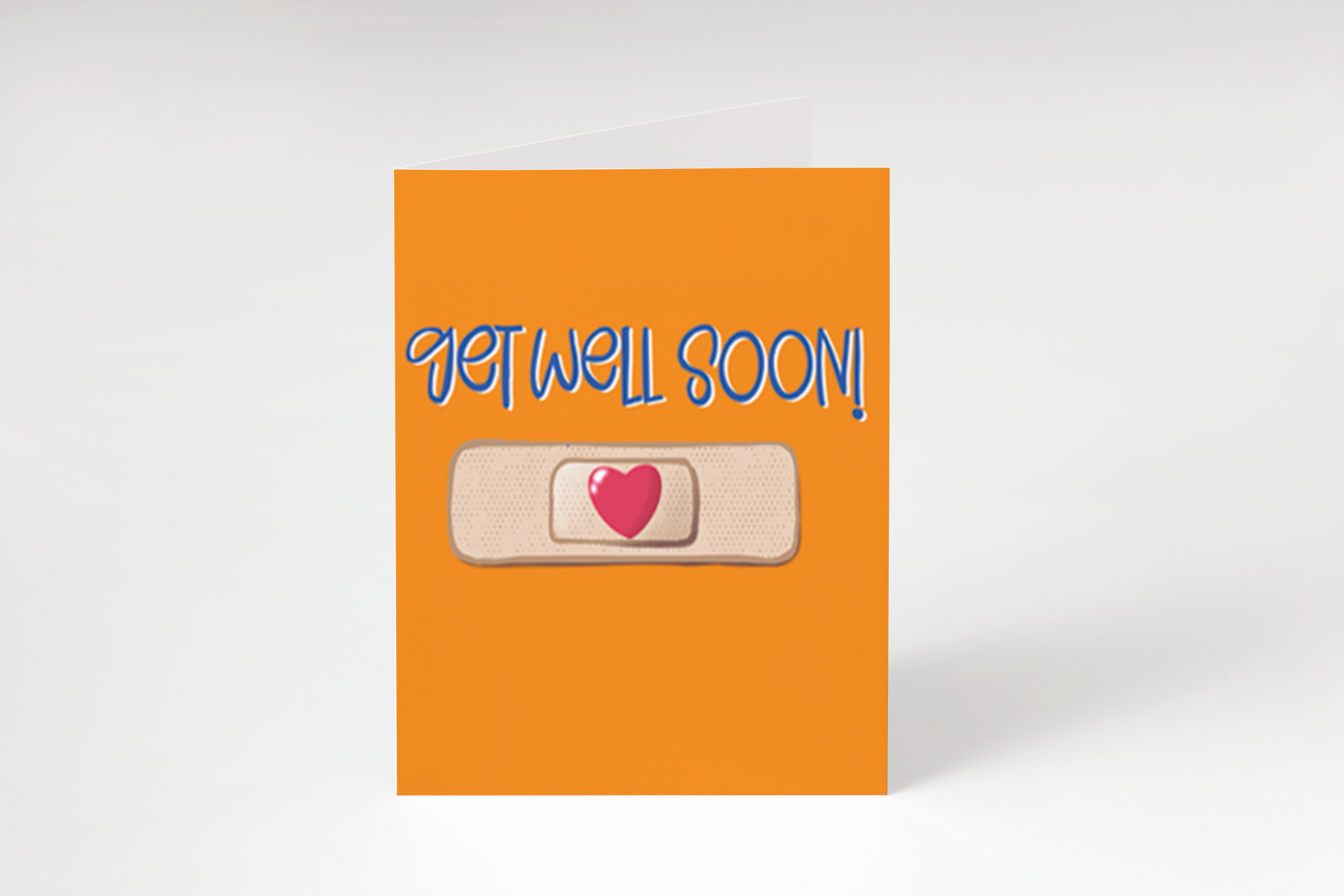 Get Well Soon - Bandage + Heart