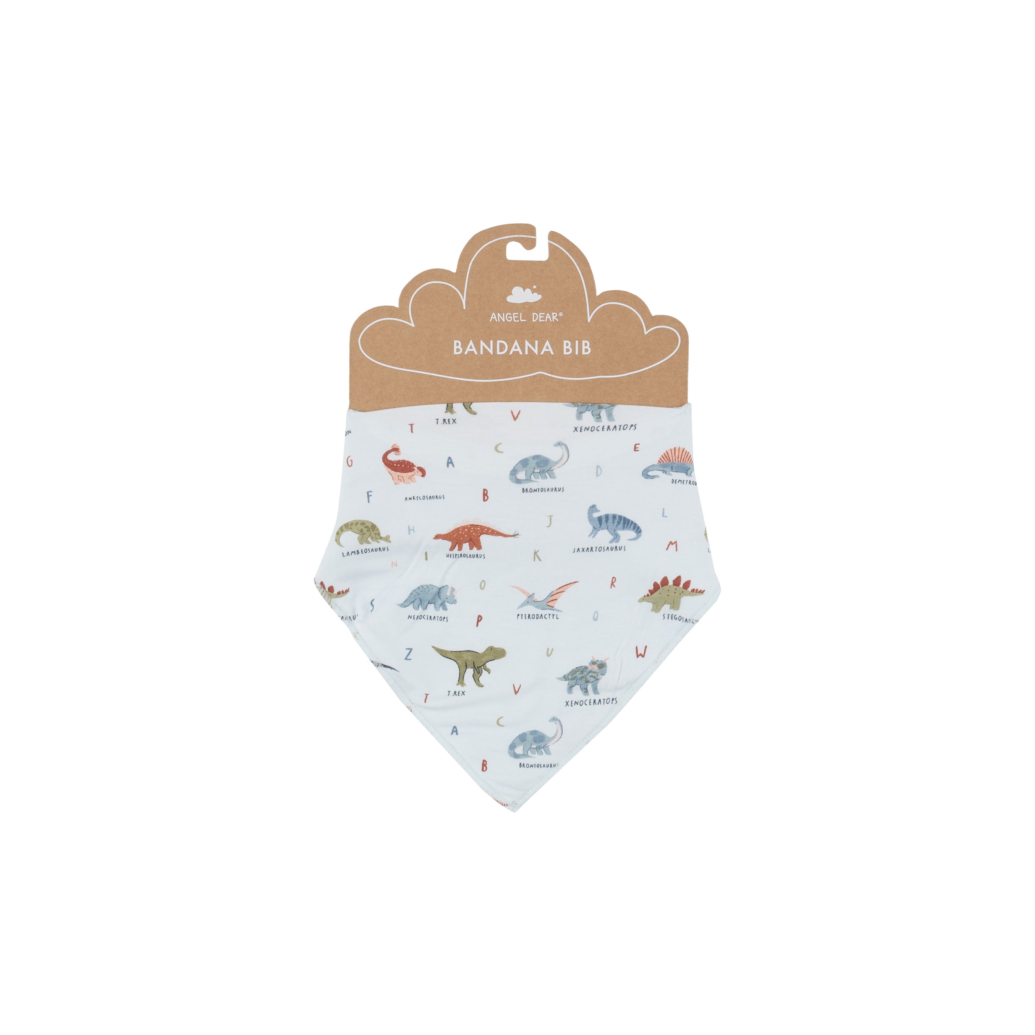 Bandana Bib - Dinosaur Abc