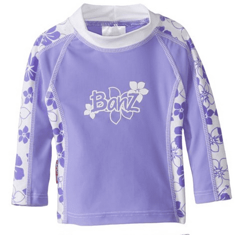 Girls 2-6 Long Sleeve Rashguards