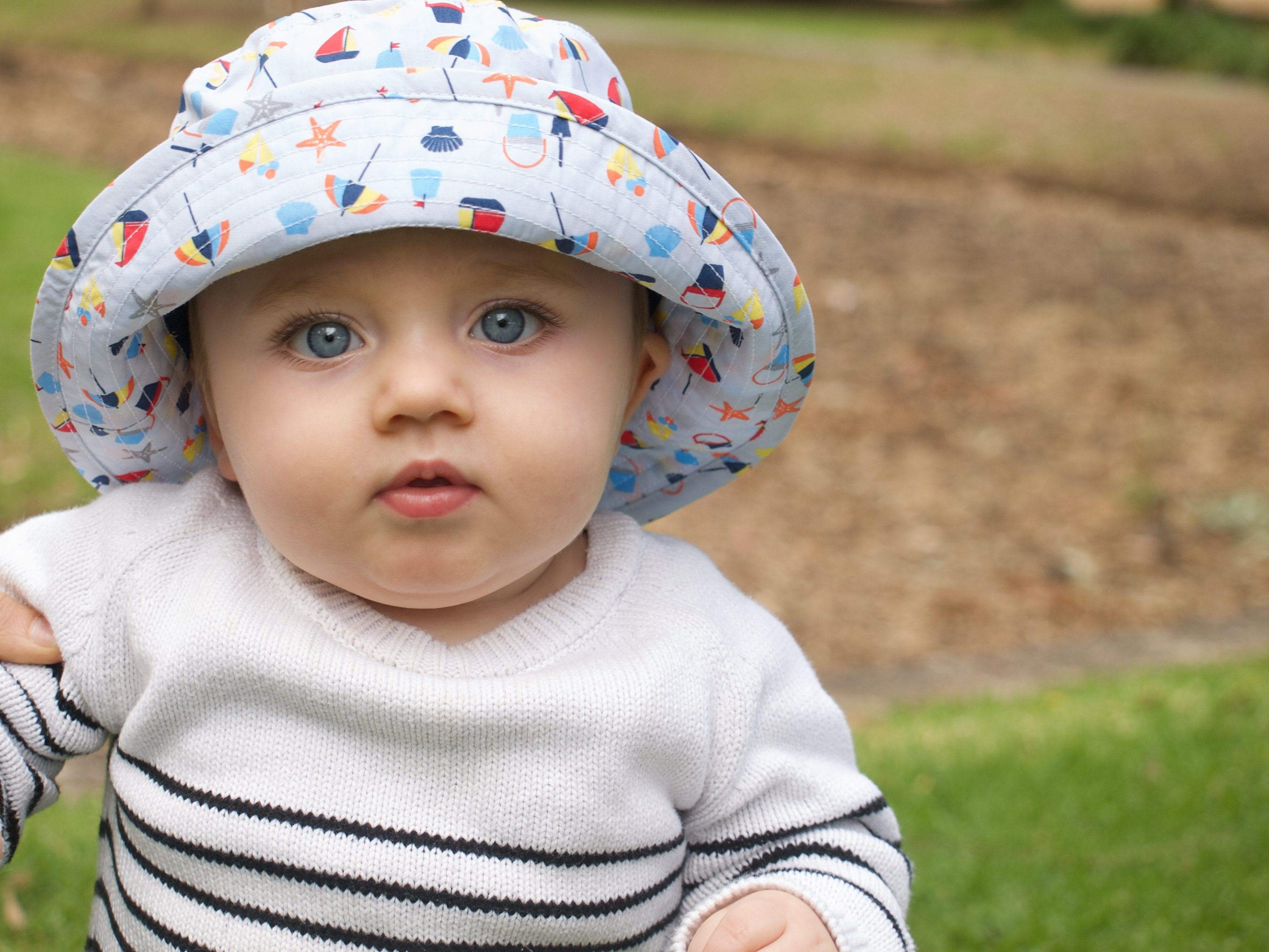 Childrens Sun Hats With Toggle