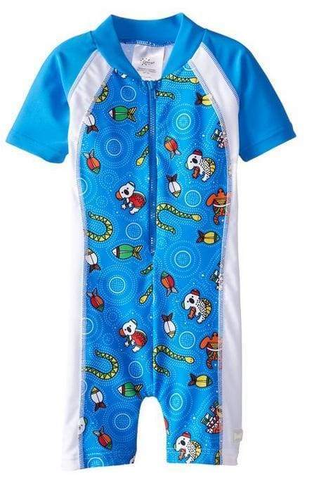 Toddler 2/2t/3 One Piece Uv Swimsuit