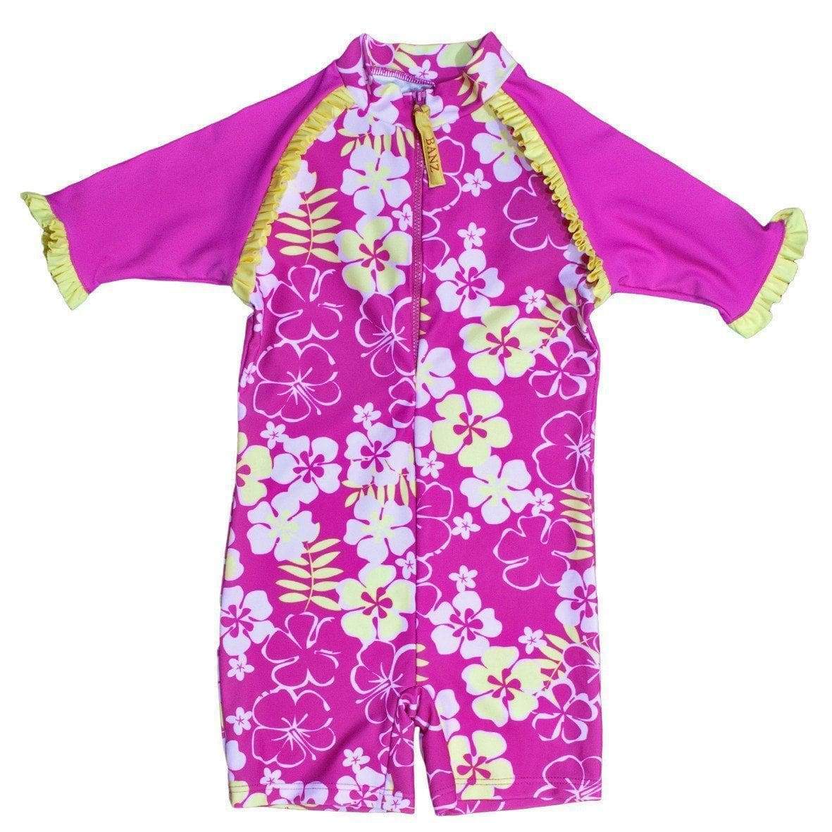 Toddler 2/2t/3 One Piece Uv Swimsuit