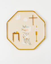 Baptism Luncheon Plates