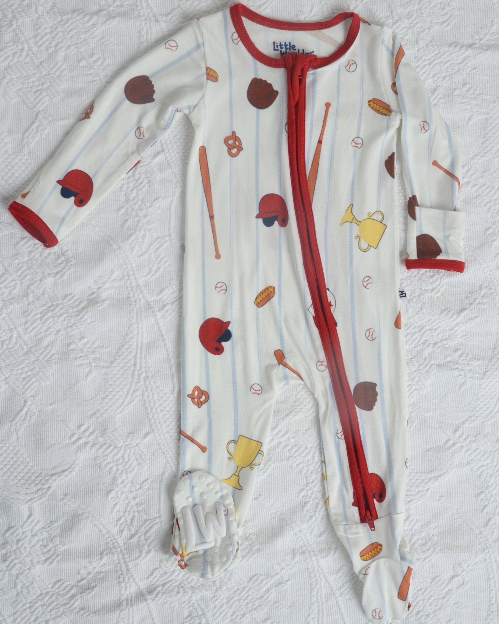 Baseball Footie Pajama