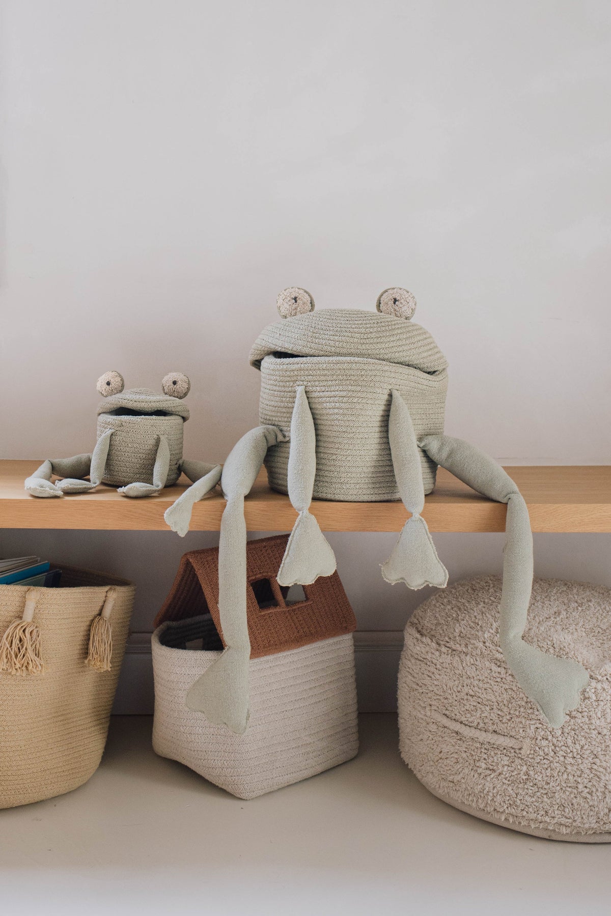 BASKET MINI FRED THE FROG