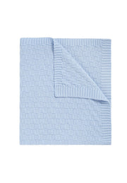 Basket Weave Knit Blanket
