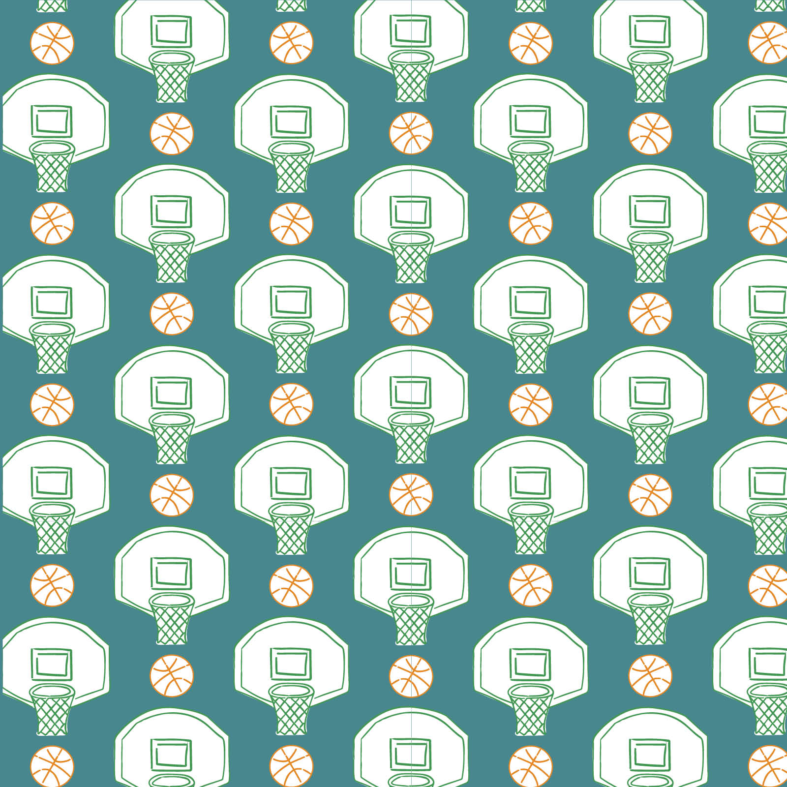 Jack Boys' Pajama Pant Set - Basketball Game