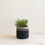 Black Tabletop Mini Basket - Handmade Baskets | Likhâ