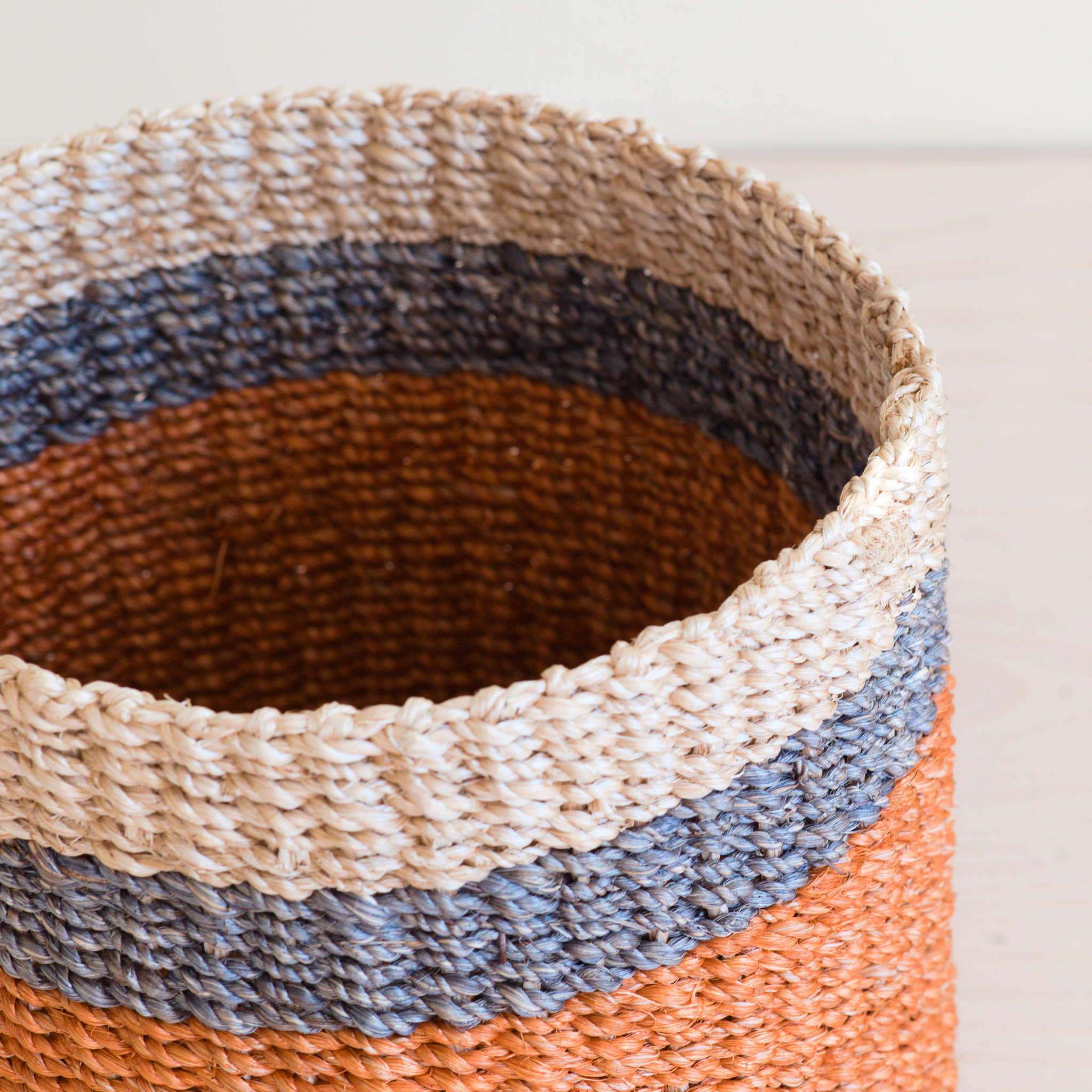 Coral Tabletop Mini Basket - Handwoven Baskets | Likhâ