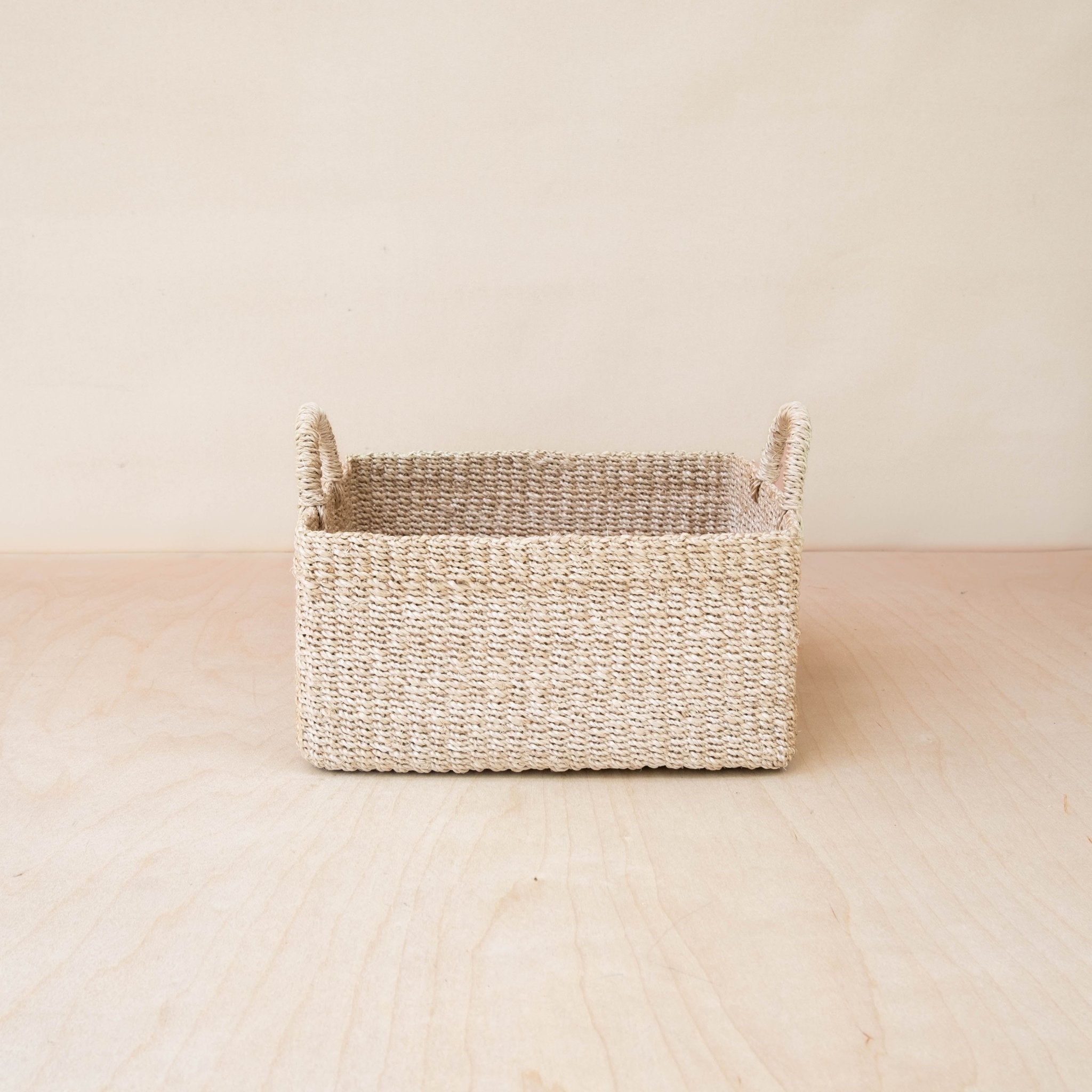 Square Tabletop Basket - Weave Basket | Likhâ