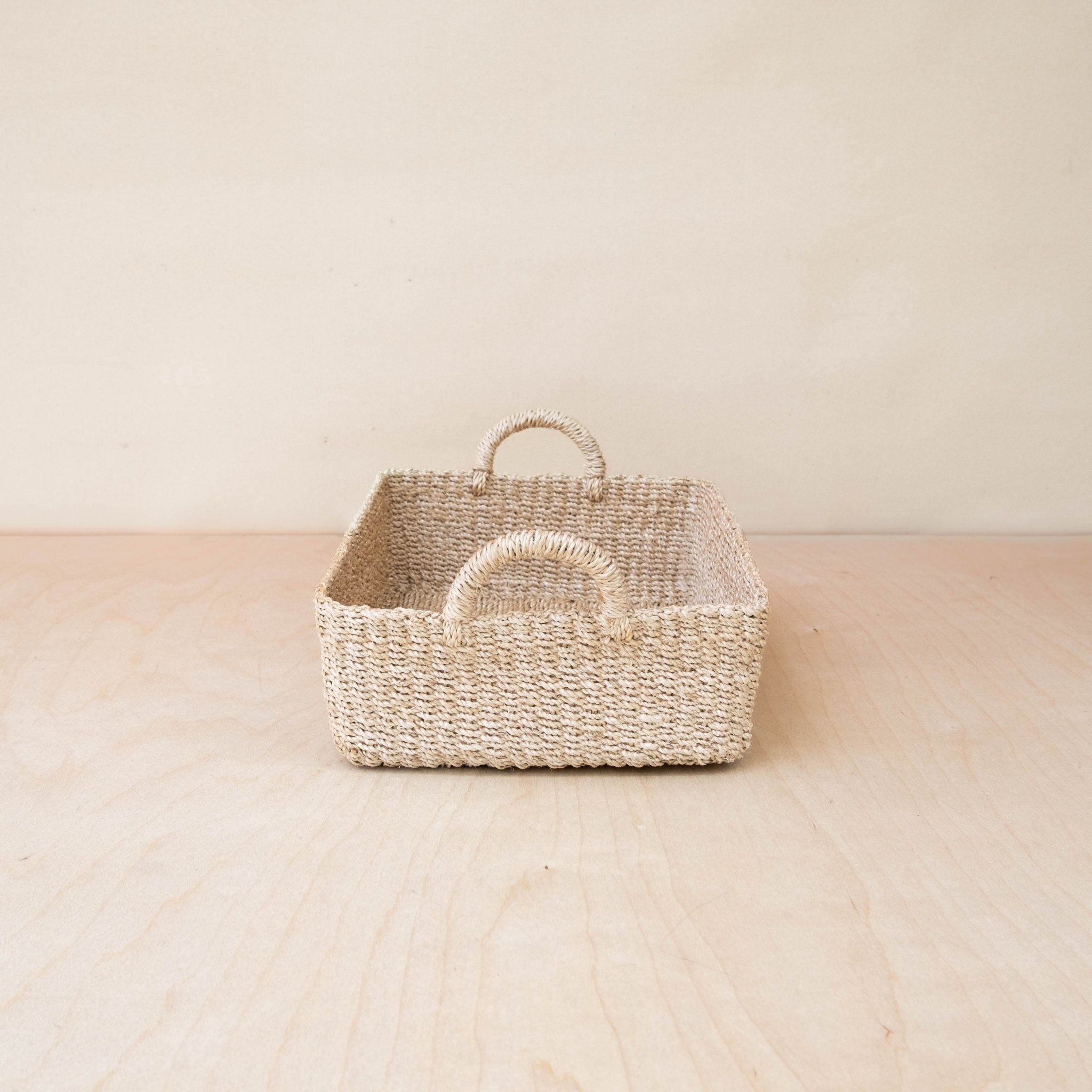 Woven Rectangle Tray - Decorative Basket | Likhâ