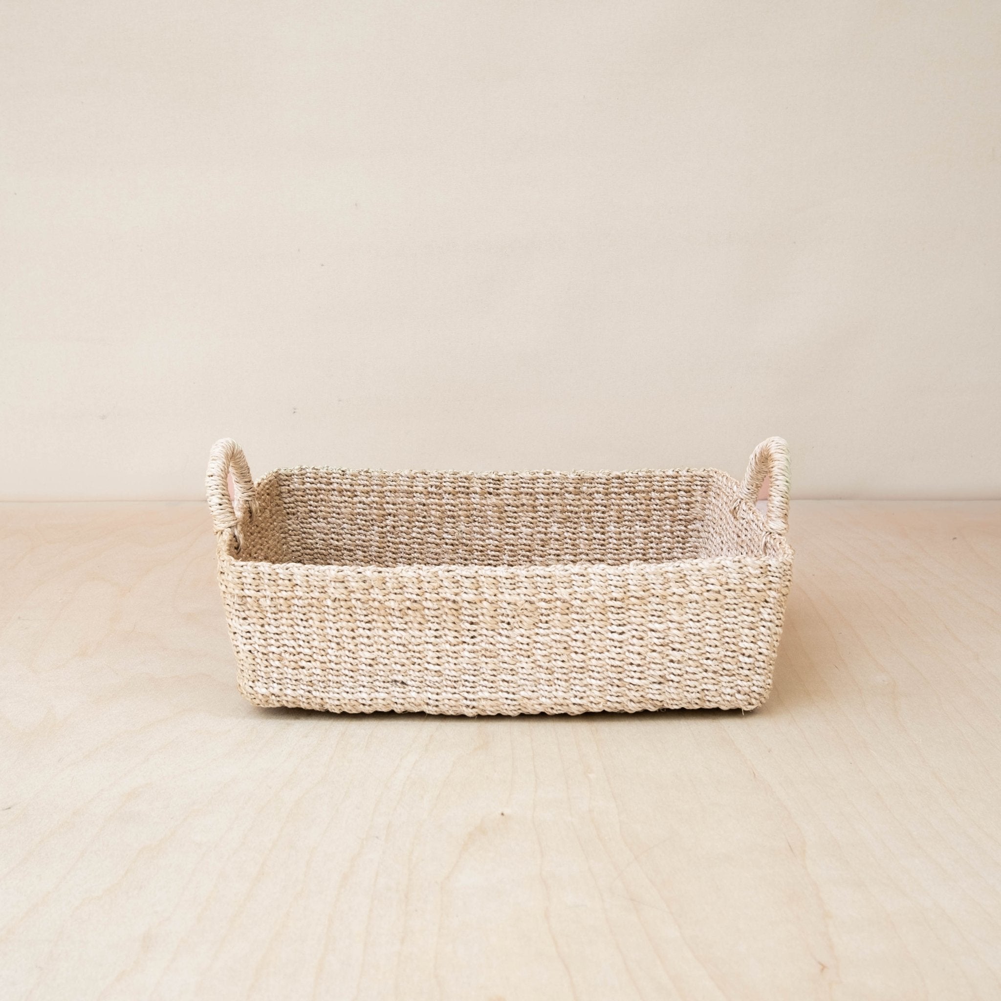 Woven Rectangle Tray - Decorative Basket | Likhâ