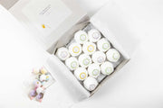 Bath Bombs Gift Box, Set Of 14 Big 100% Natural Relaxing Bath Bombs