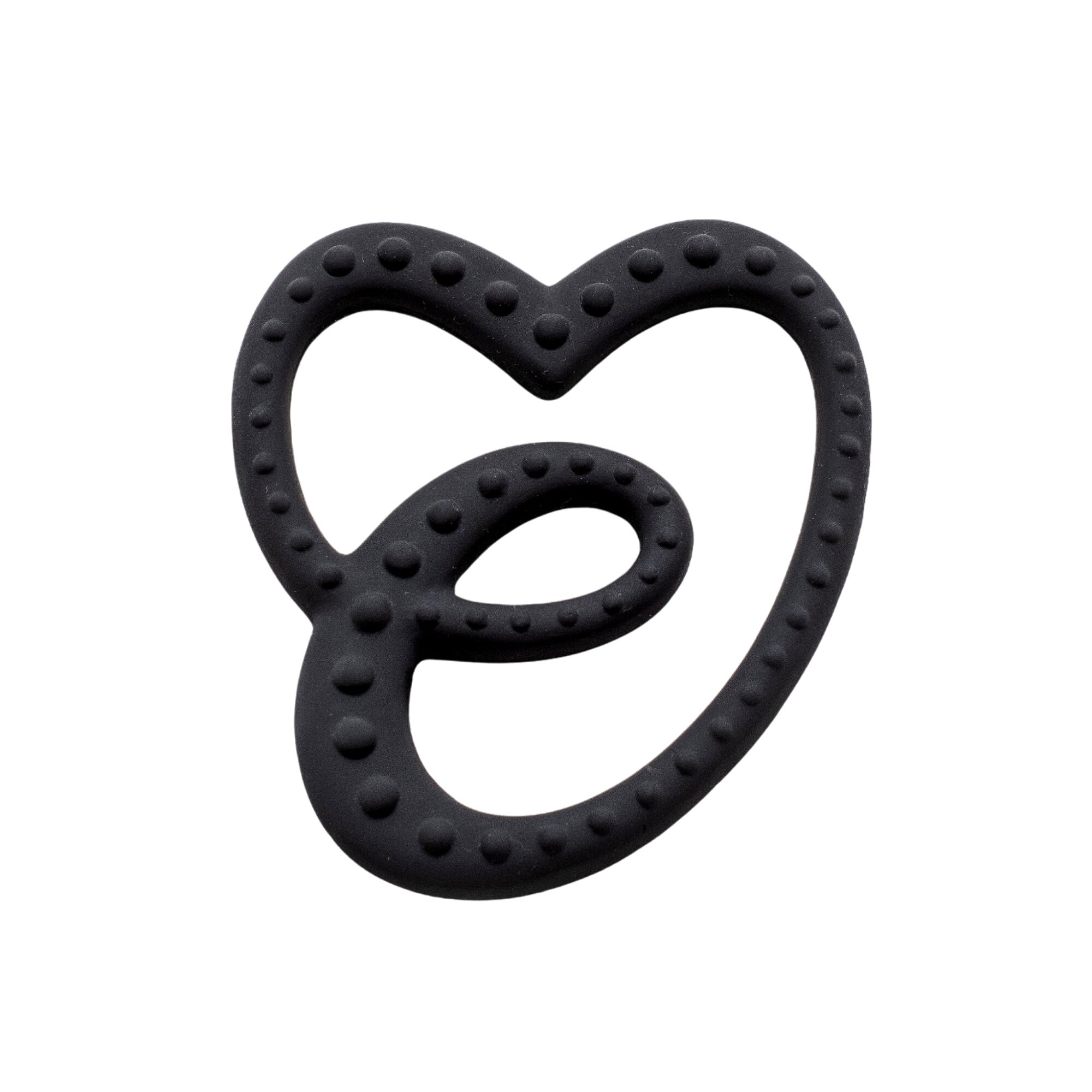 Sensory Rubber Teether - Black